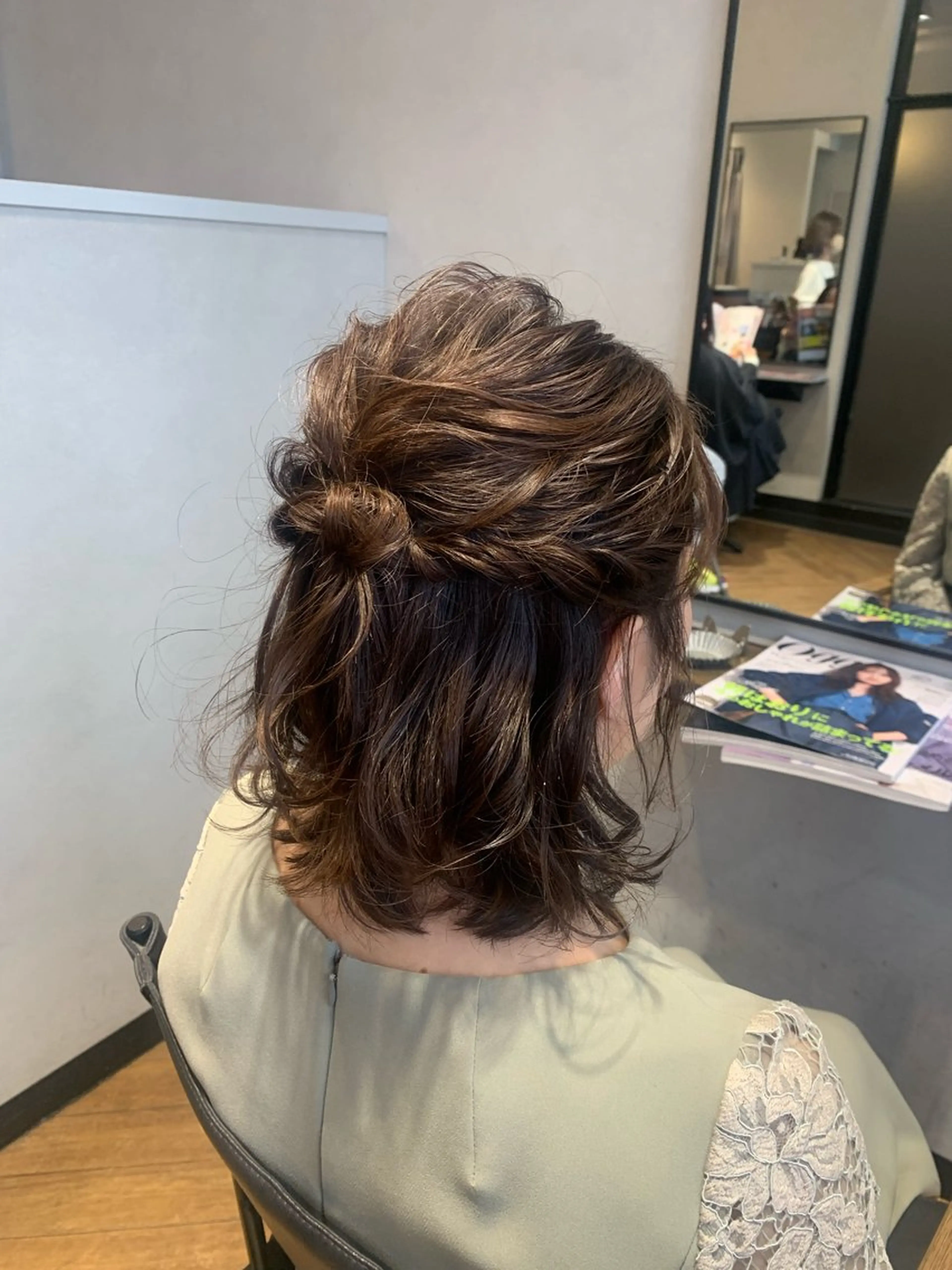 ヘアアレンジ ヘアセット 門野 優羽のヘアスタイル