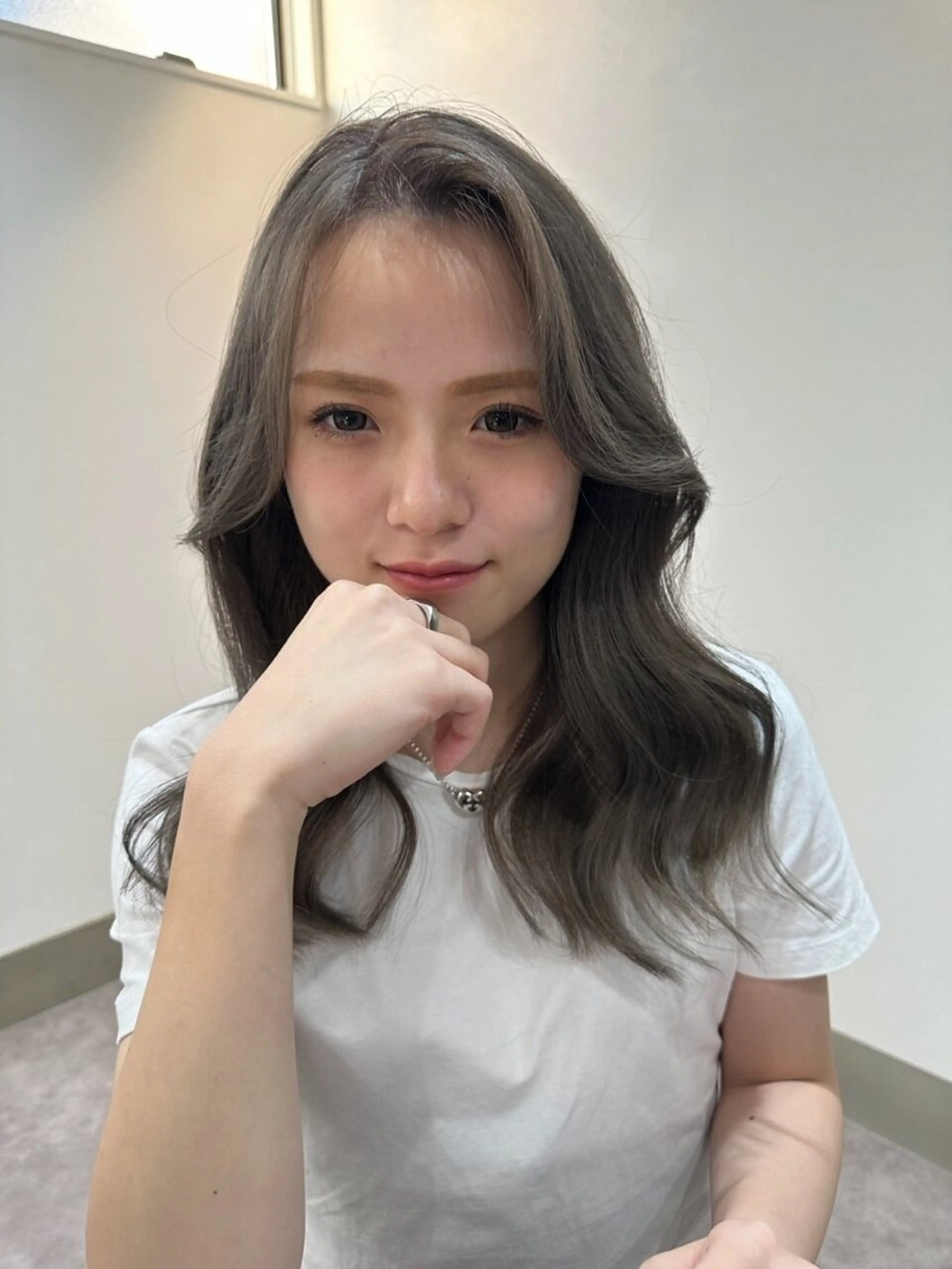 ロング カラー 赤味消しcolor 🌿🤍Ayaのヘアスタイル