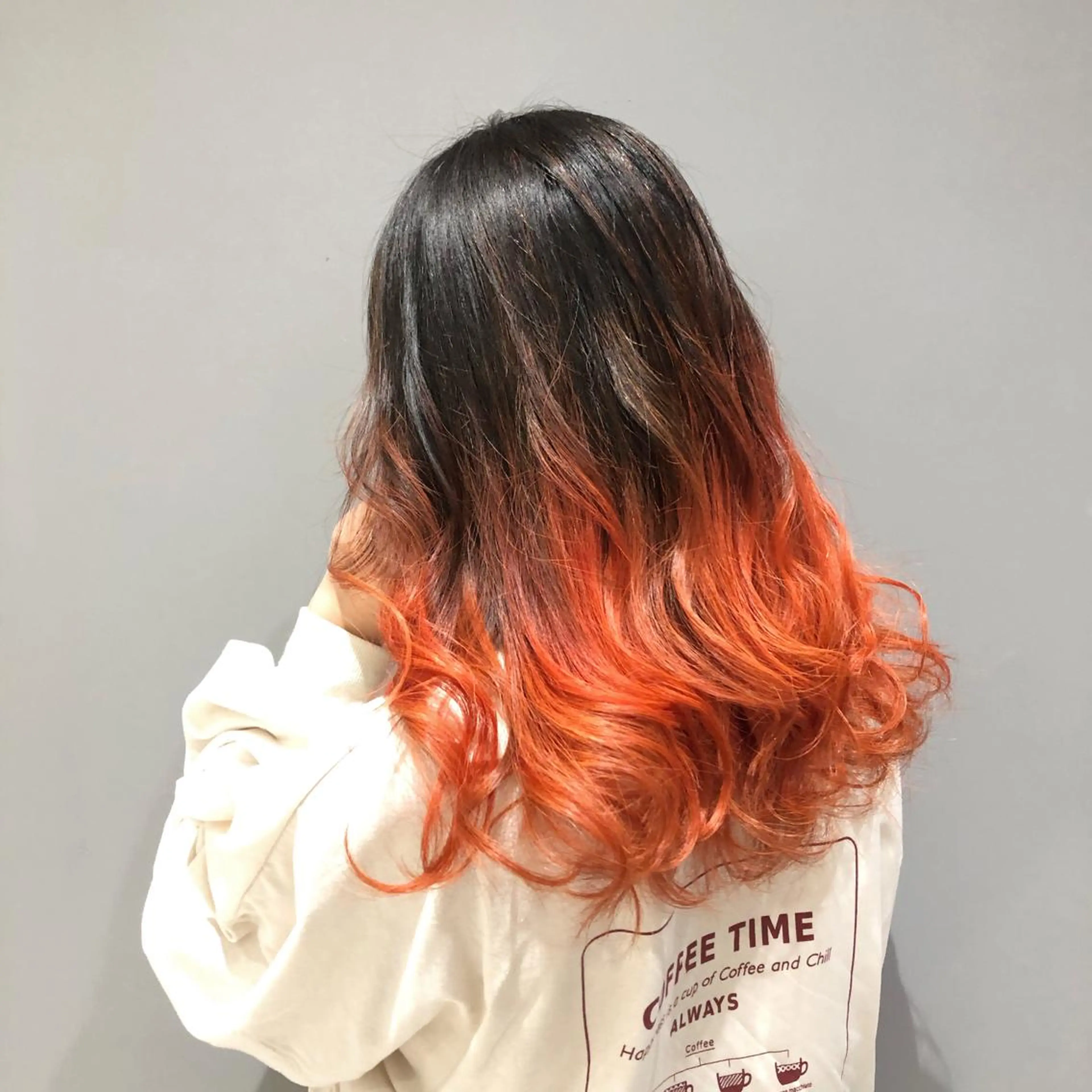 ロング カラー ヘアアレンジ 吉野 優子のマツエク・マツパデザイン