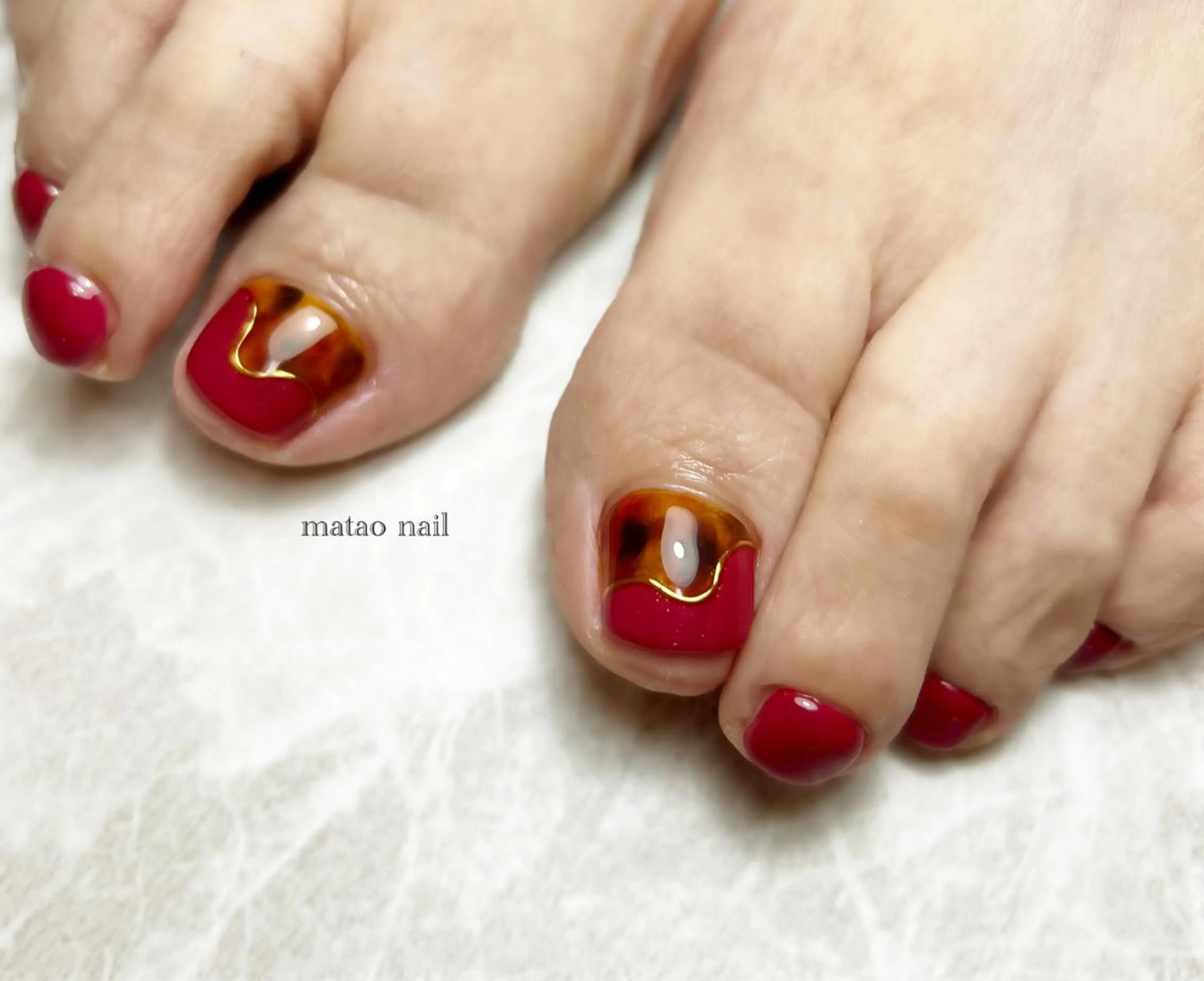 ネイル フットネイル フットネイル matao nailのネイルデザイン