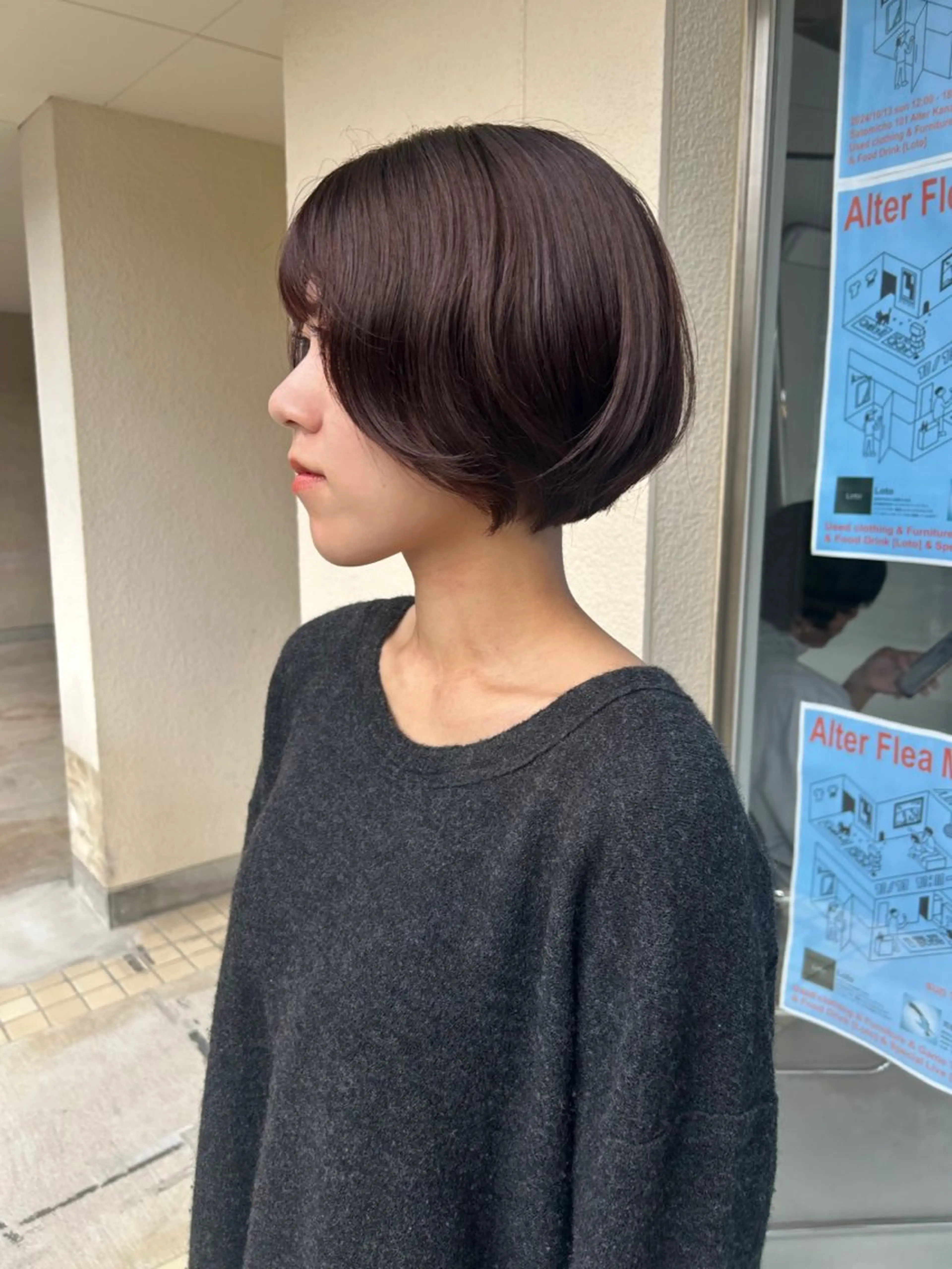 ショート Alter所属・layer/透明感 ハイトーン/kanaのヘアスタイル