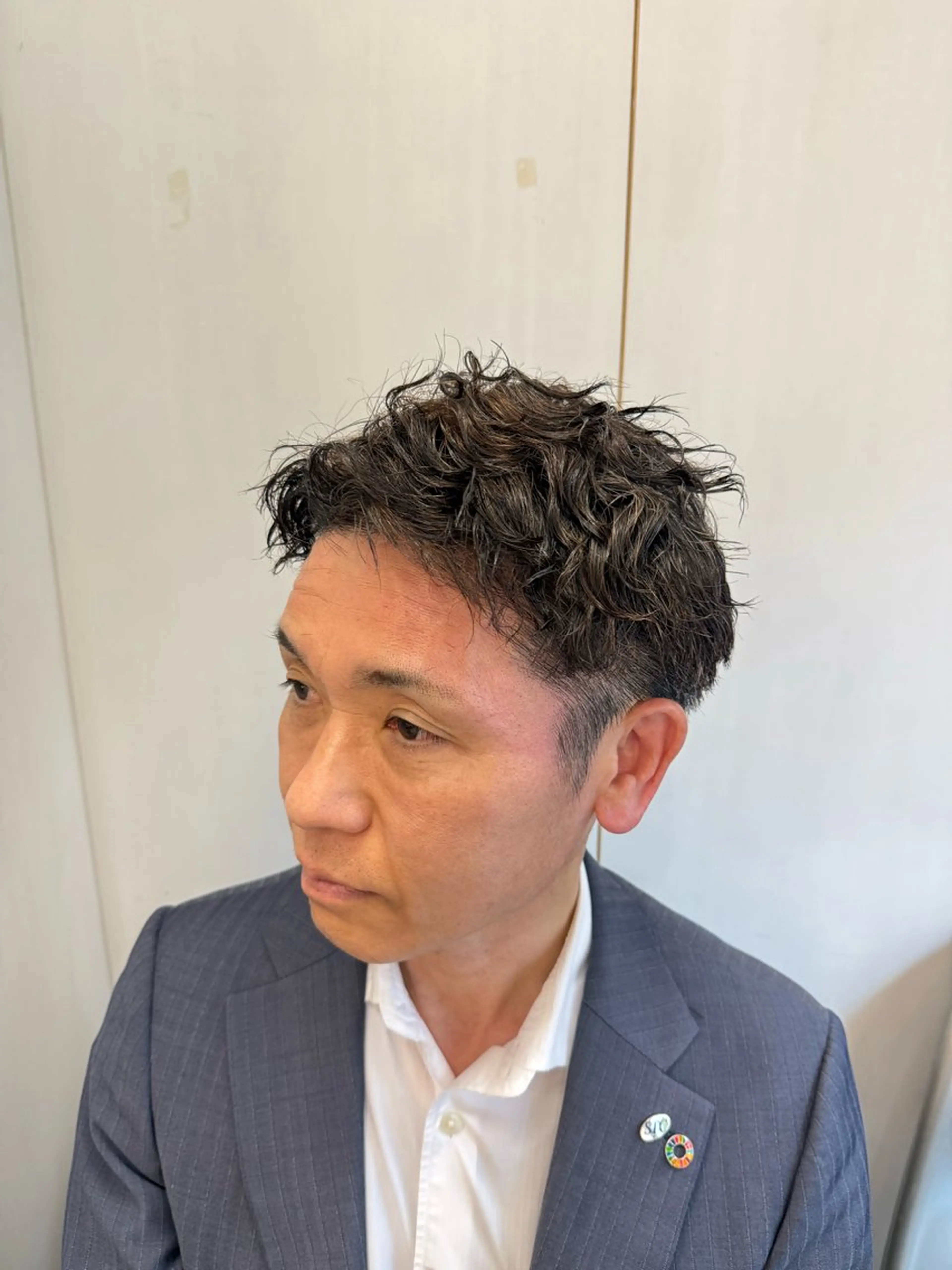 パーマ 阿久津 開成のヘアスタイル
