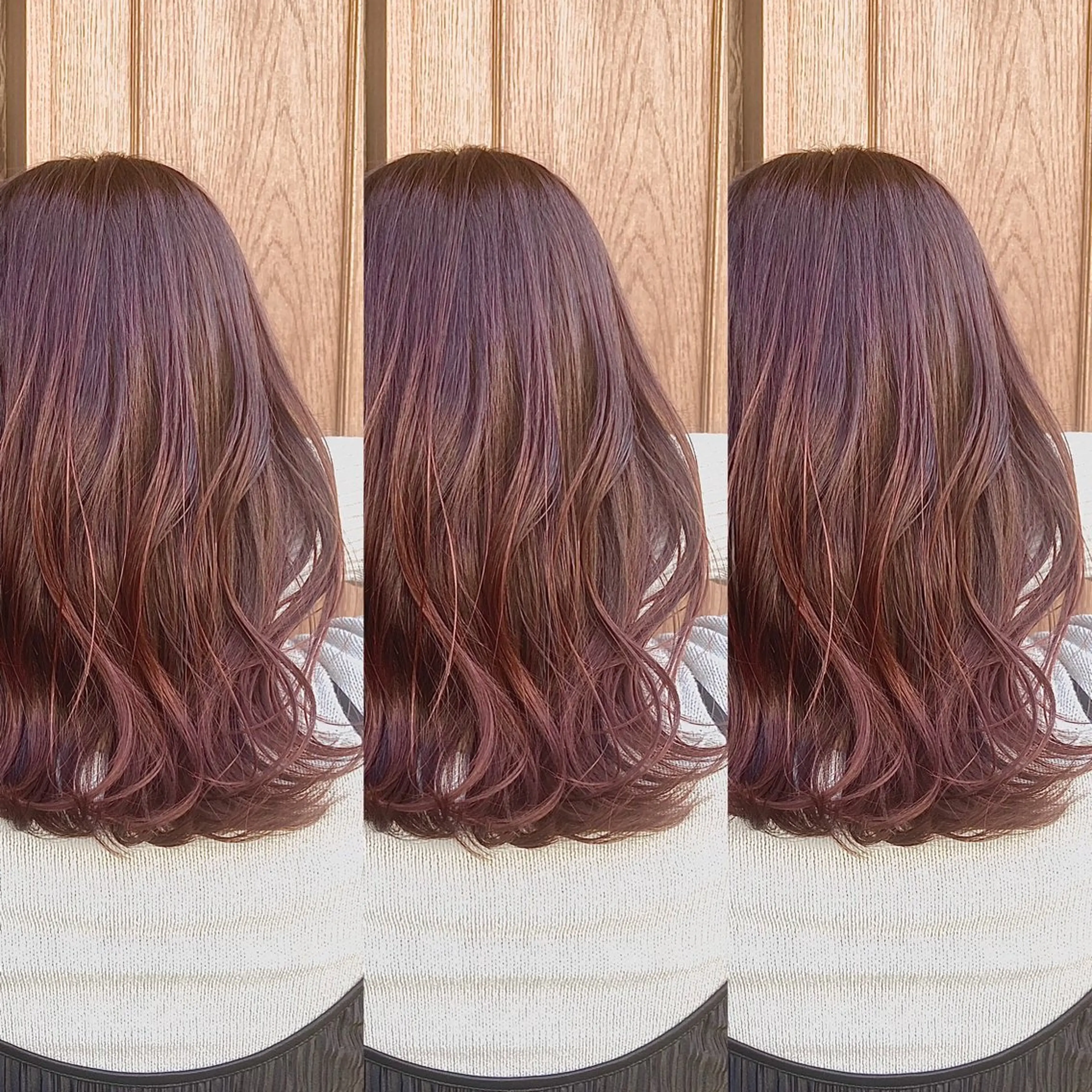 ミディアム カラー パーマ ヘアアレンジ カット ヘアカラー トリートメント sōko   Hair&Nail Salon所属・透明感カラー 🌛 mayuのヘアスタイル