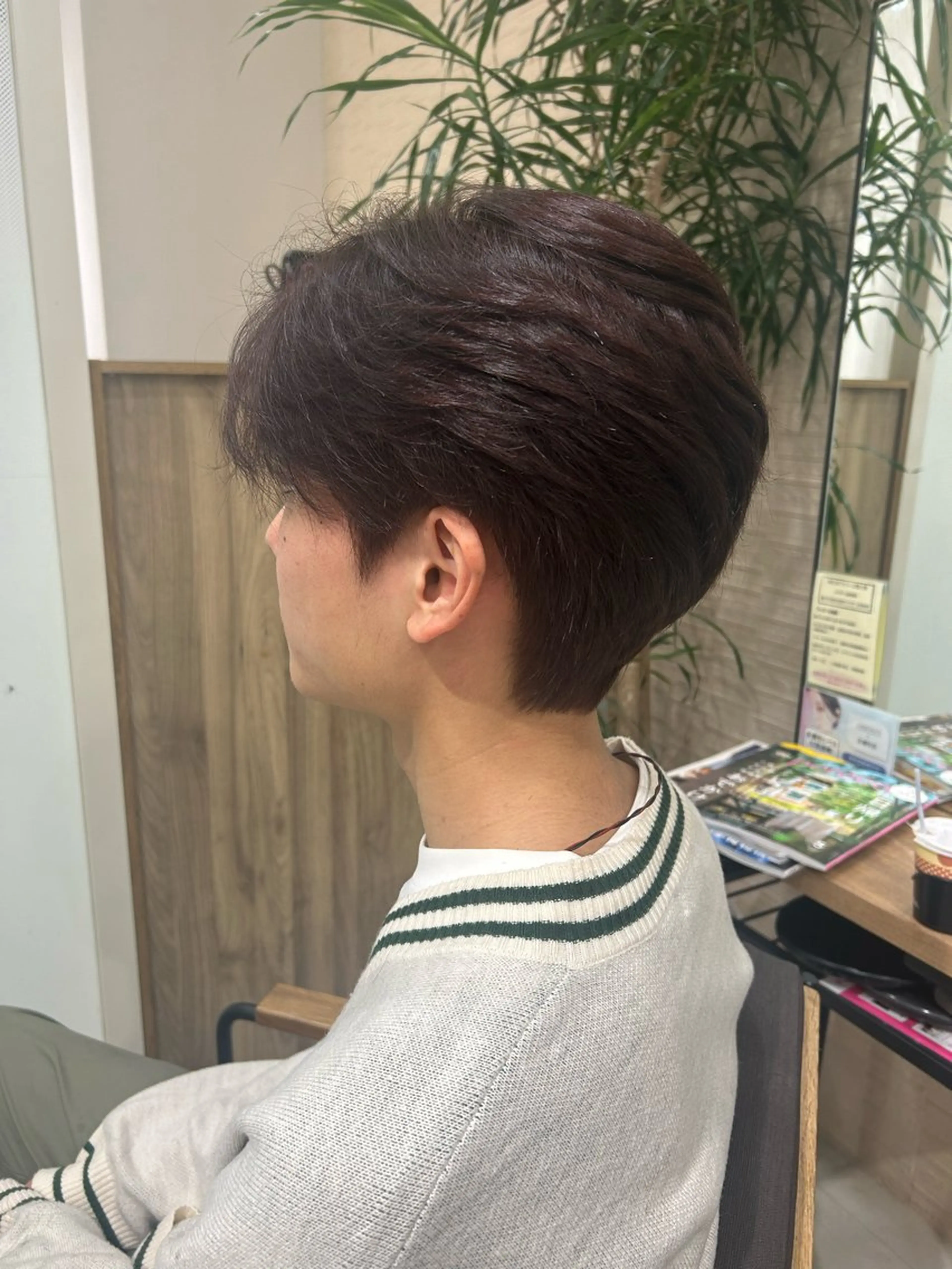 ショート カラー メンズ カット ヘアカラー 🫧透明感カラー/ 青山瑞季🫧のヘアスタイル