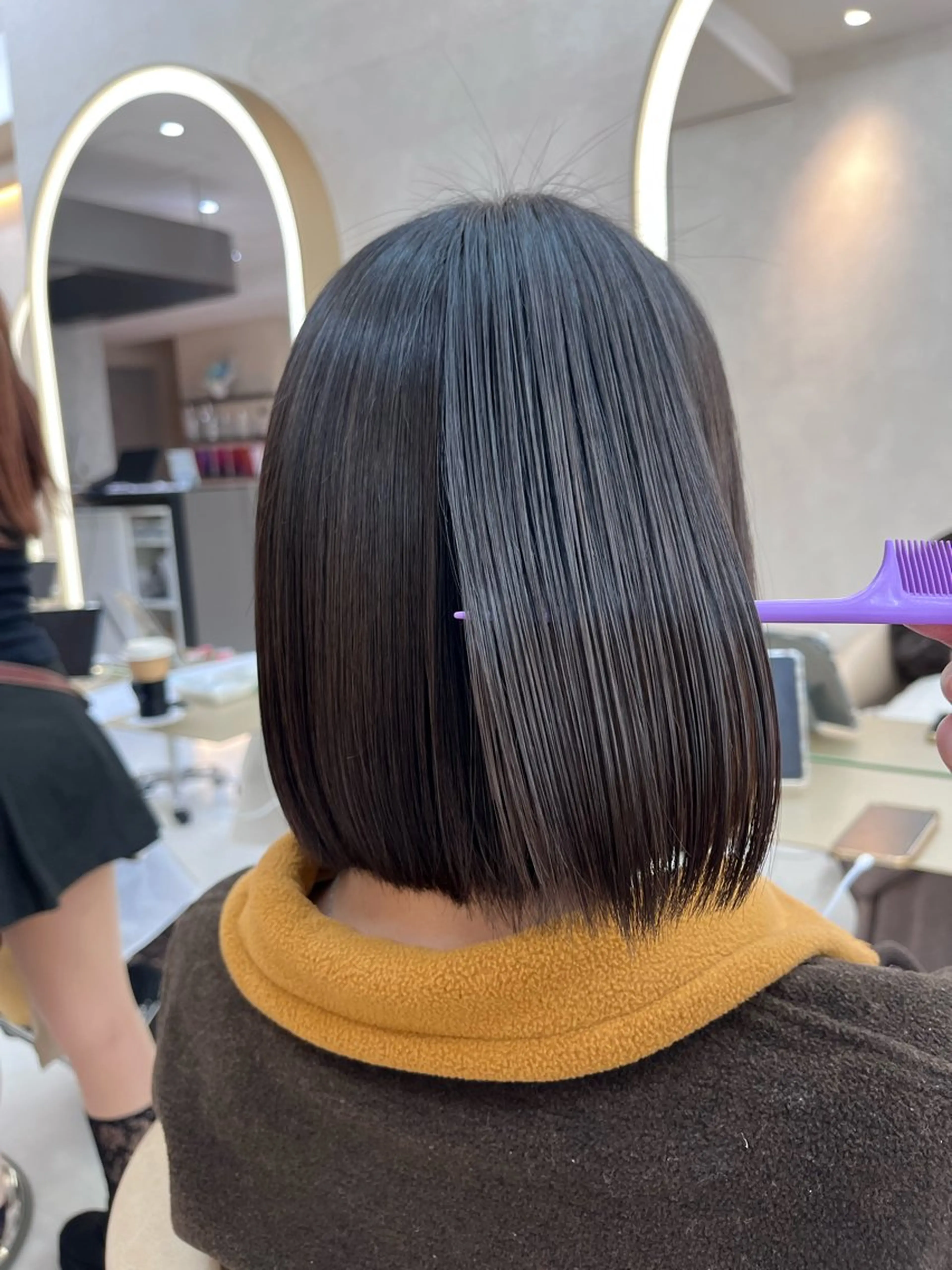 【12/9  18:00​〜​限定‼️🌟】ツヤ髪縮毛矯正🫧💌トリートメント付き🫧の写真