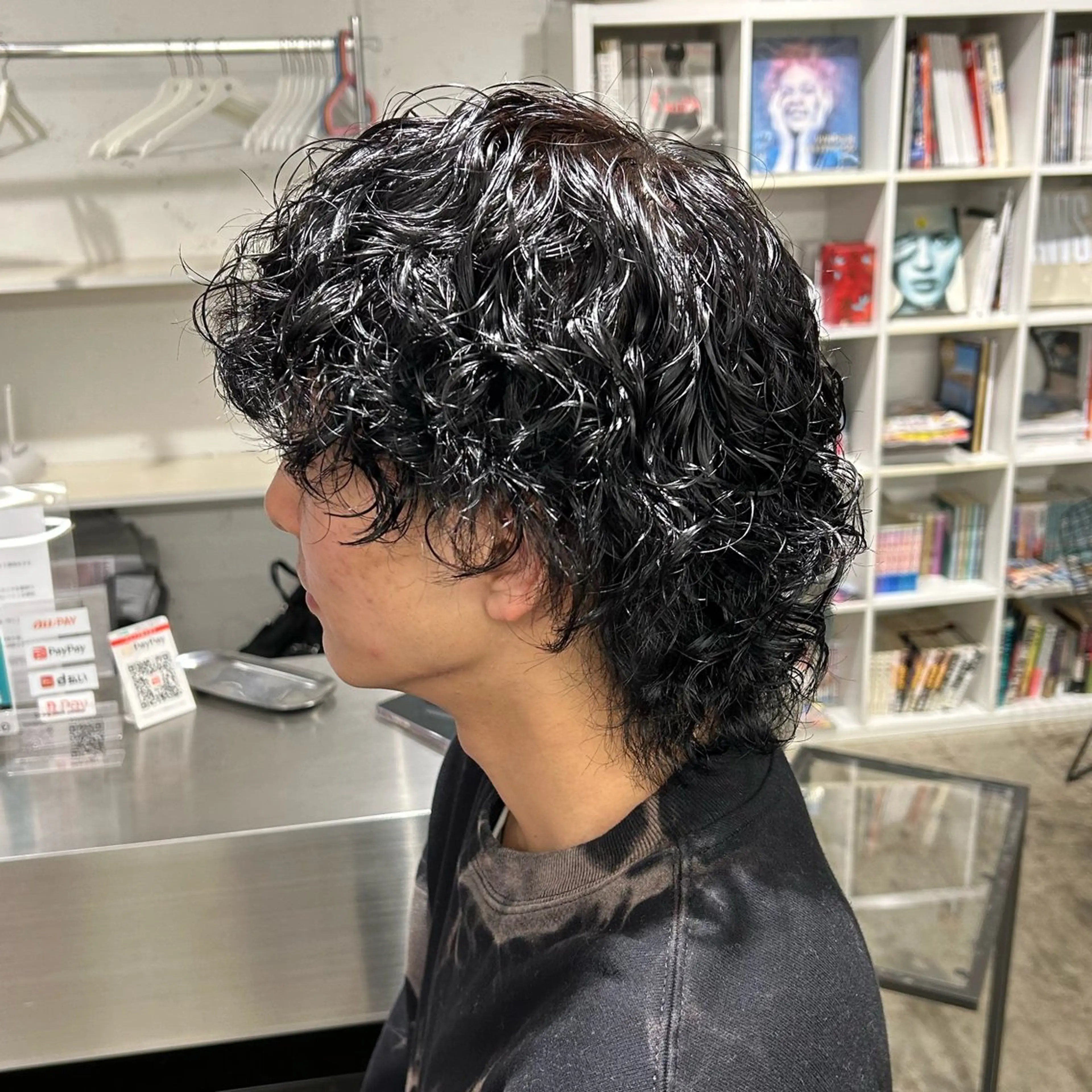 パーマ メンズ メンズパーマ スパイラルパーマ Di-KA HAIR sendai所属・TASHIRO KOUのヘアスタイル