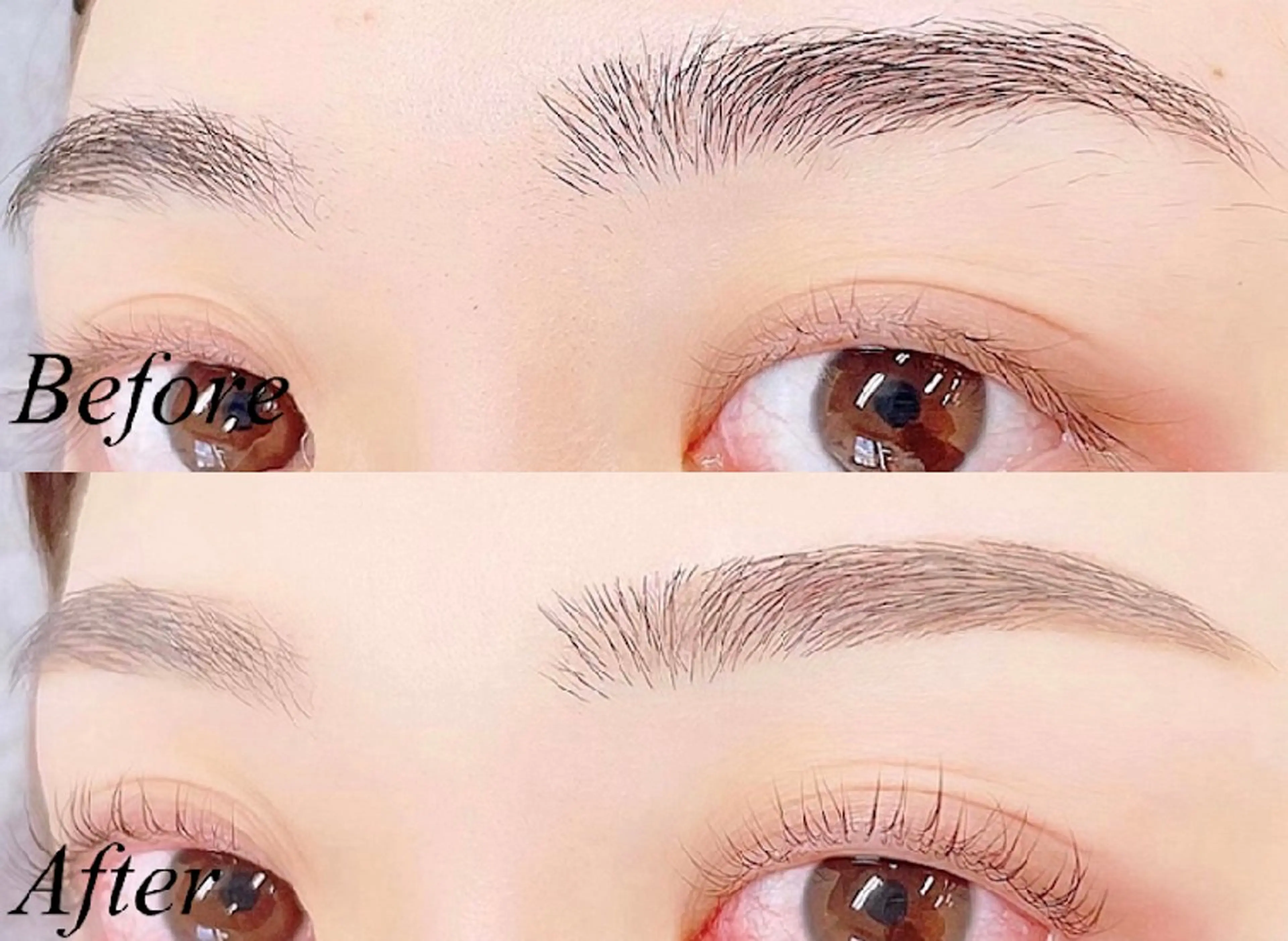 学割U24🎓《持続力⭐️眉毛》美眉アイブロウWAX+ハリウッドブロウリフトの写真