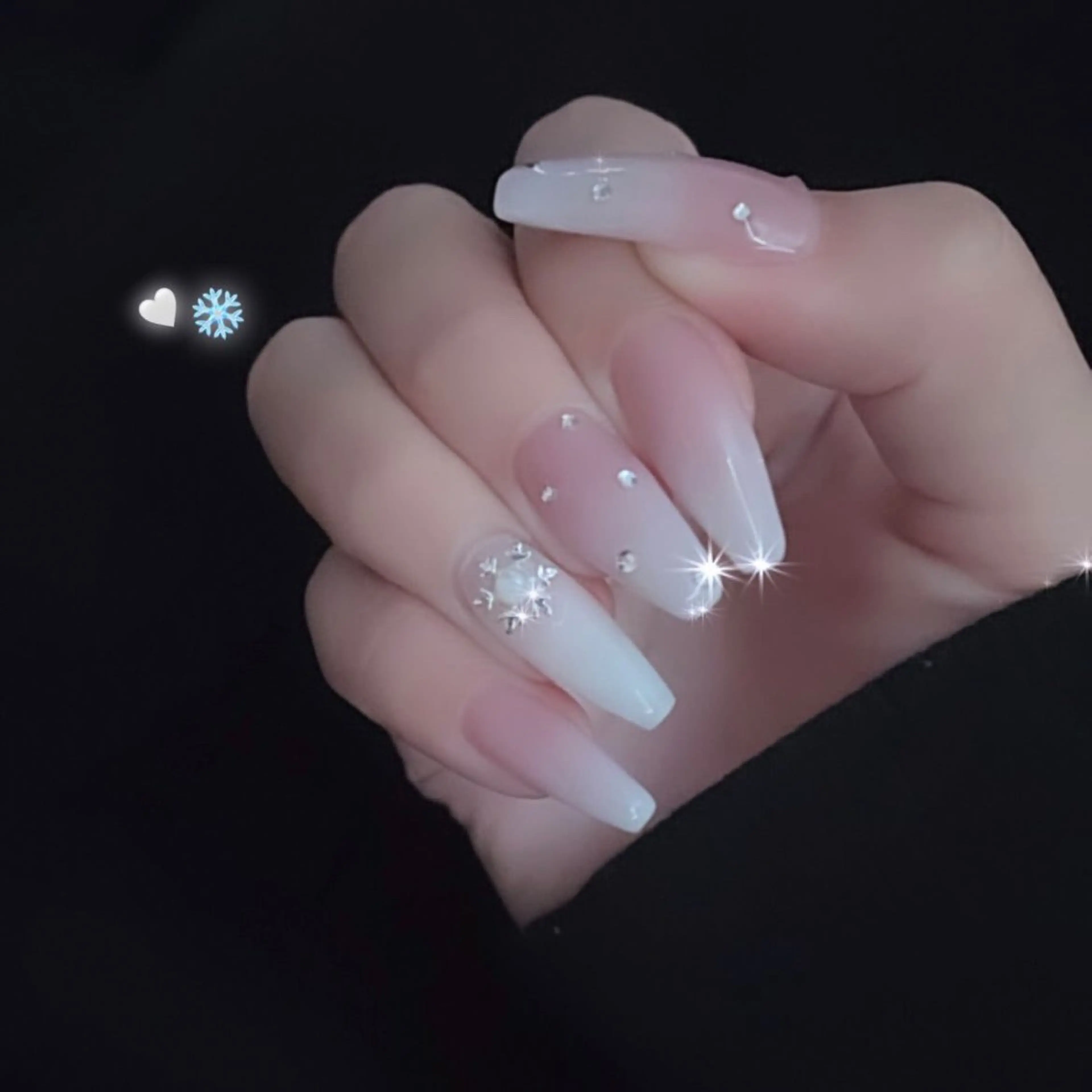ロング zir nail 💞KASUMIのネイルデザイン