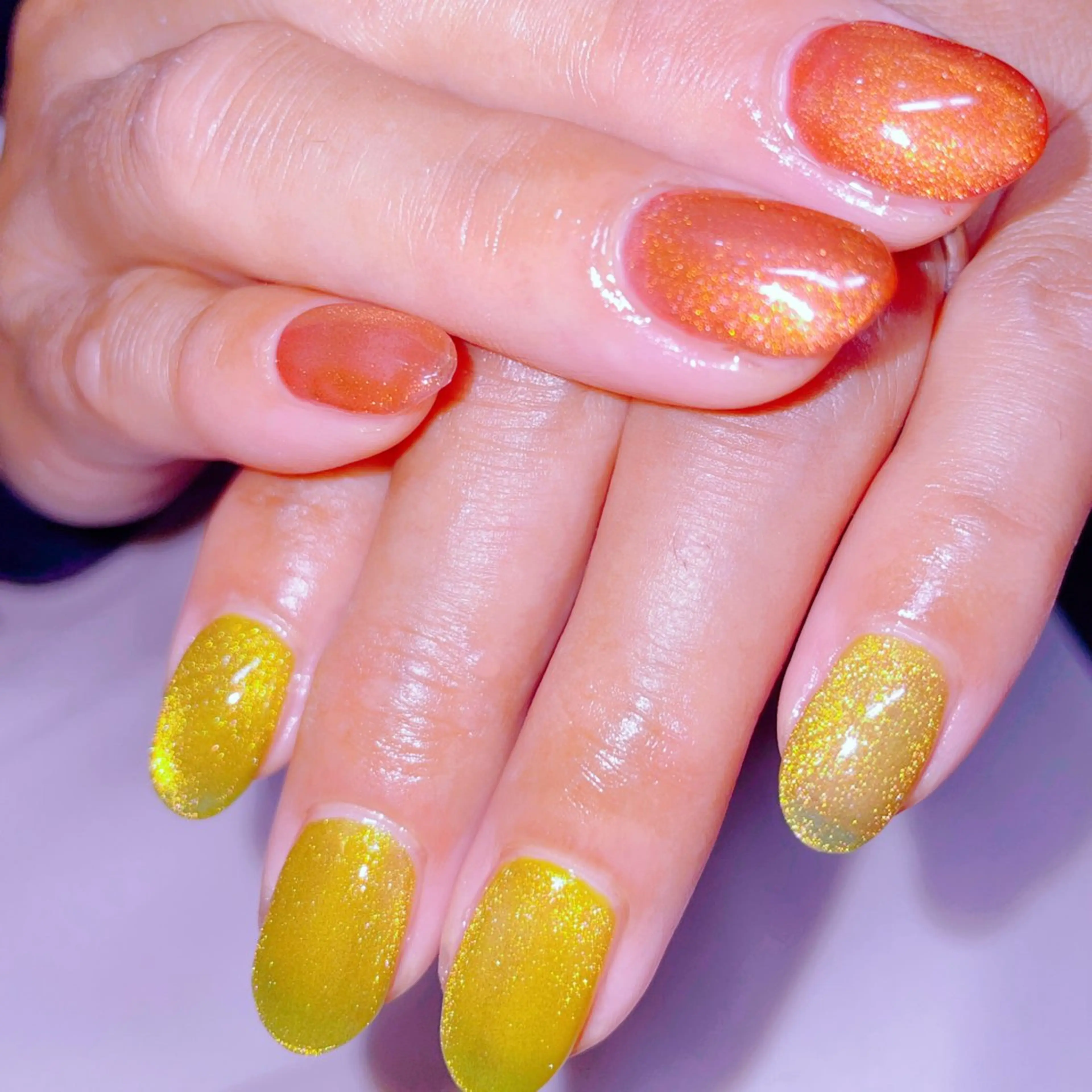 ネイル マグネットネイル 夏ネイル nailsalon kitのネイルデザイン