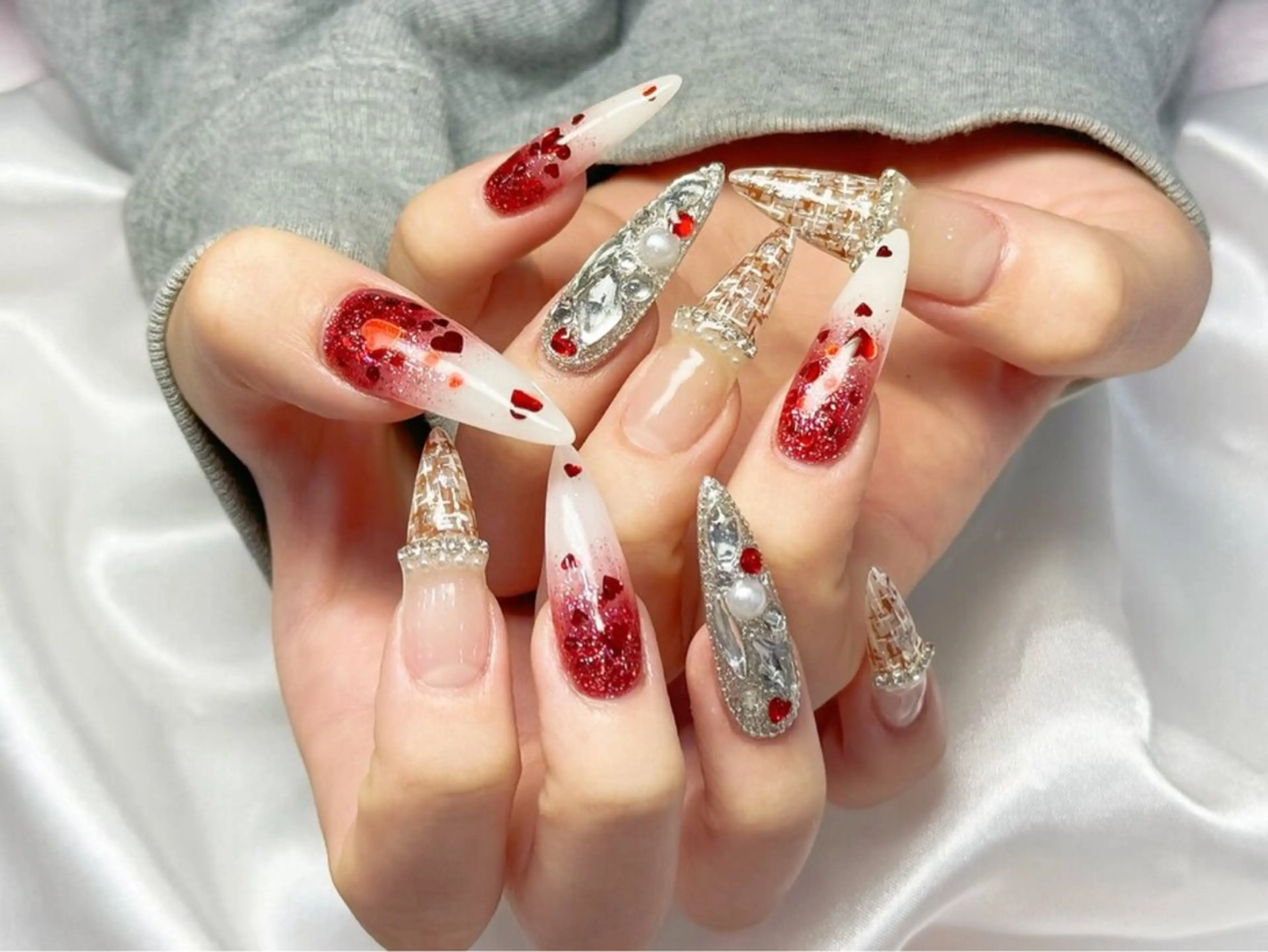 ネイル ハンドネイル 🎀YULI_ Nail 🎀新宿店のネイルデザイン