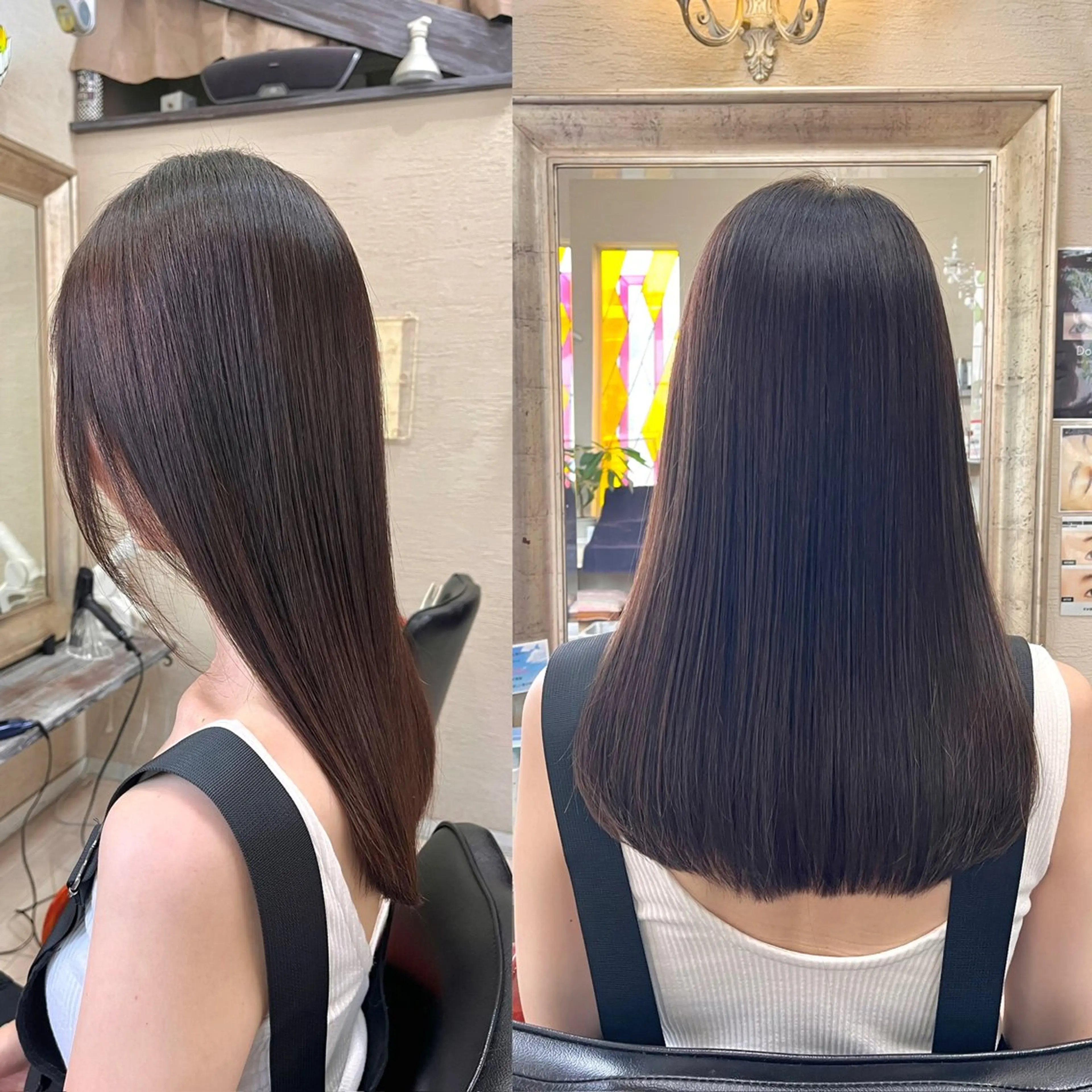 ロング カット ヘアカラー 縮毛矯正 トリートメント ✨髪質改善・縮毛矯正 専門美容室マーベルのヘアスタイル