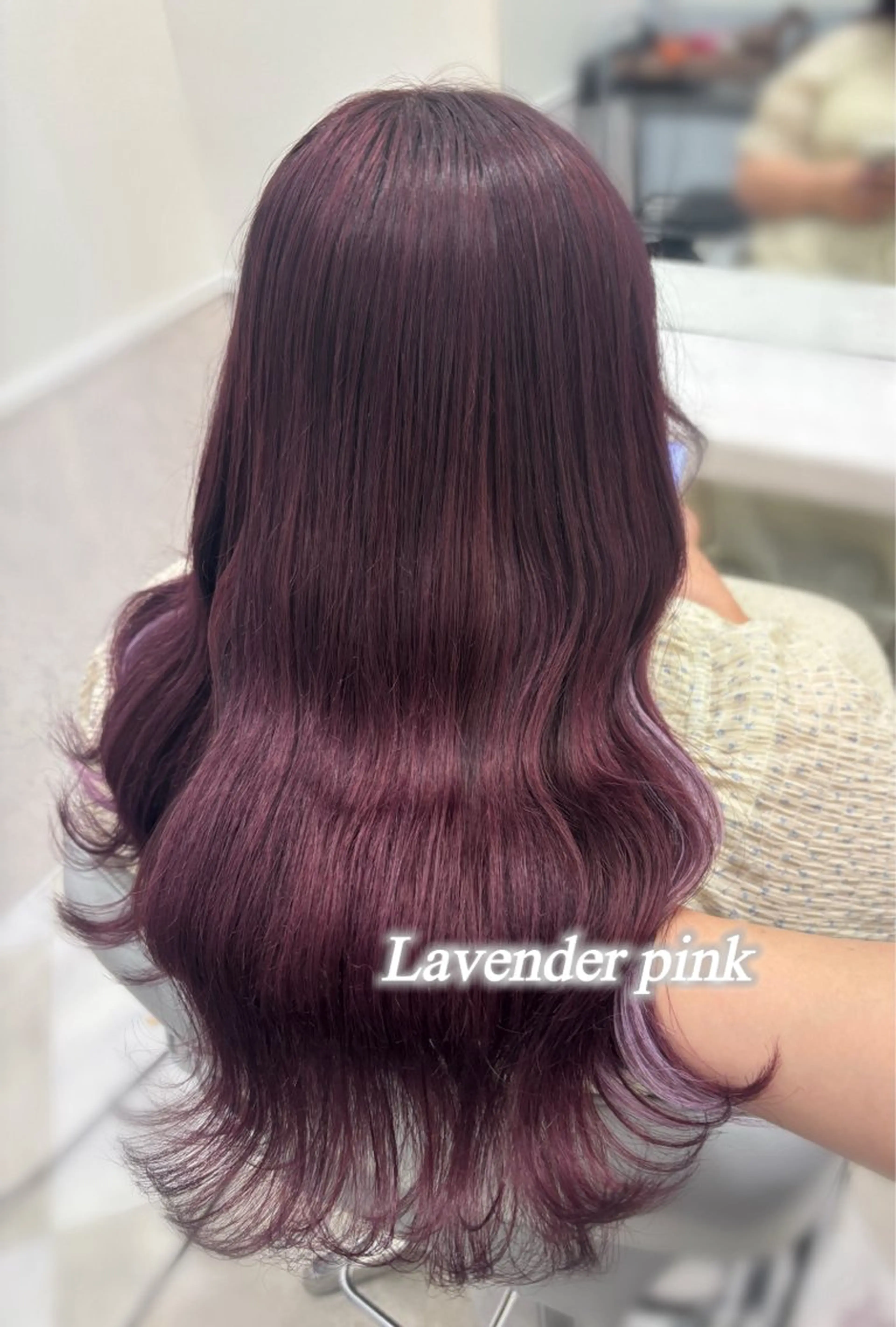 ロング カラー ヘアカラー 松村 知佳のヘアスタイル