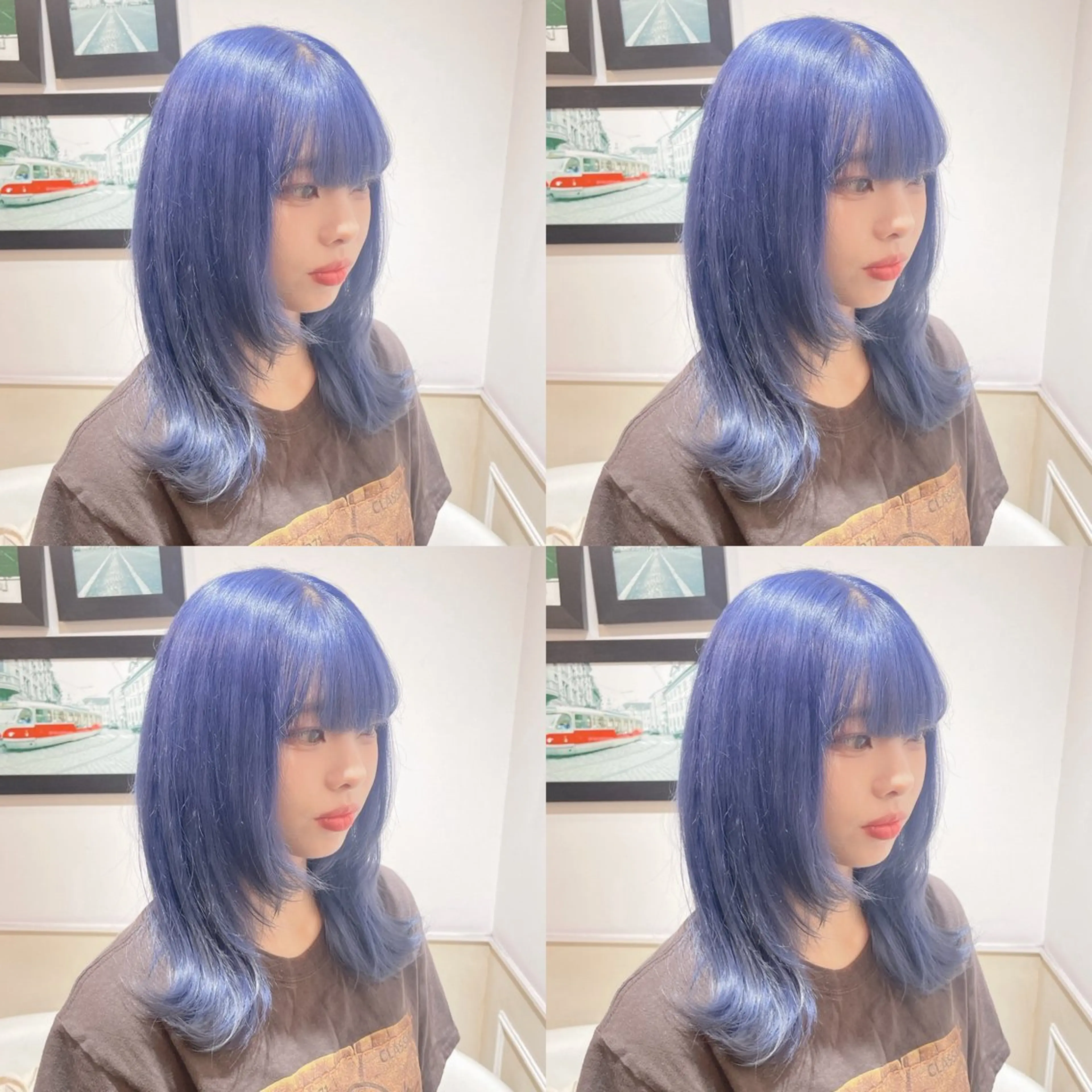 ミディアム カラー 艶カラー🦋髪質改善 🫧MINAMIのヘアスタイル
