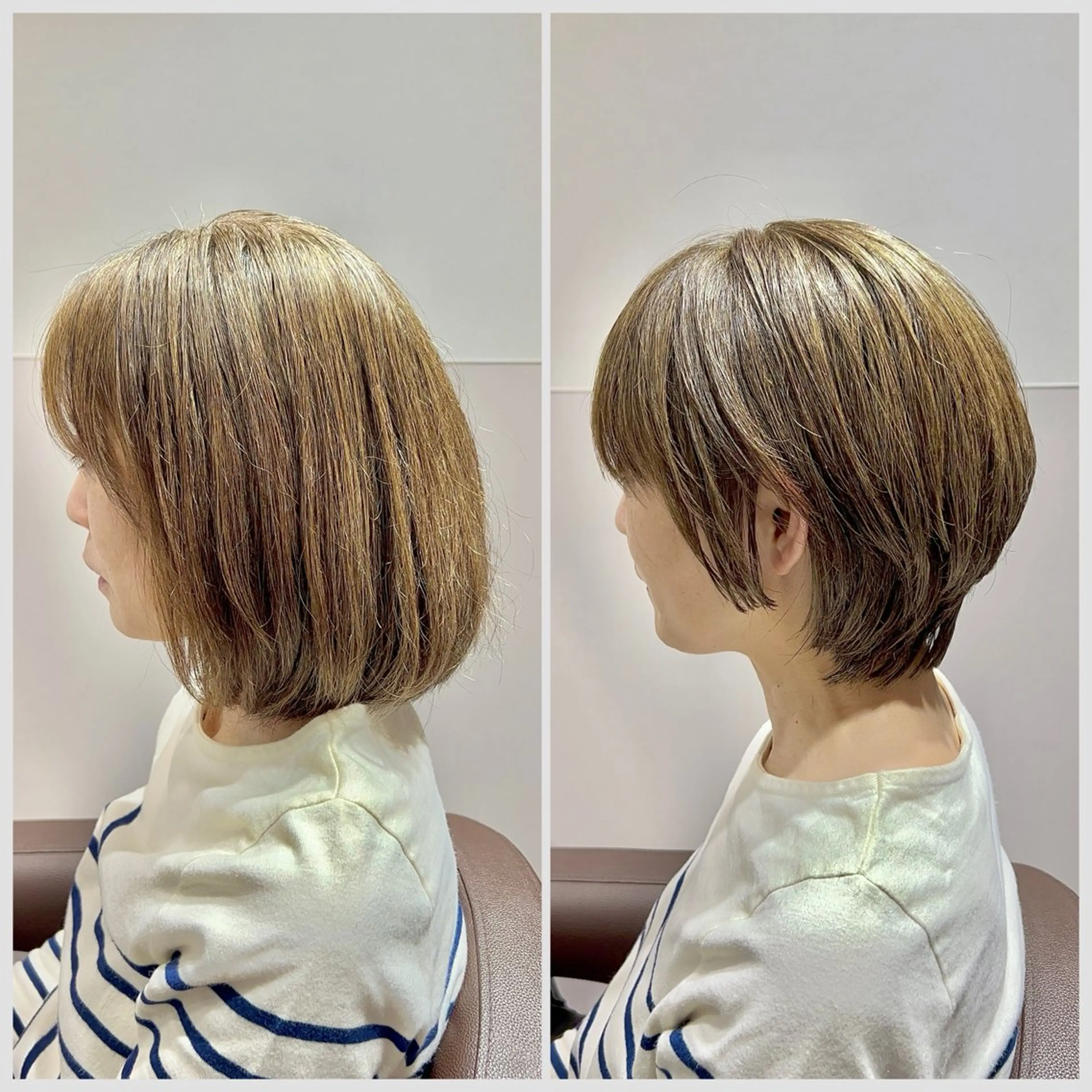 ショート カラー カット ヘアカラー SALOWIN 神戸三宮店所属・【三宮/ブリーチ なしカラー】高田祐也のヘアスタイル