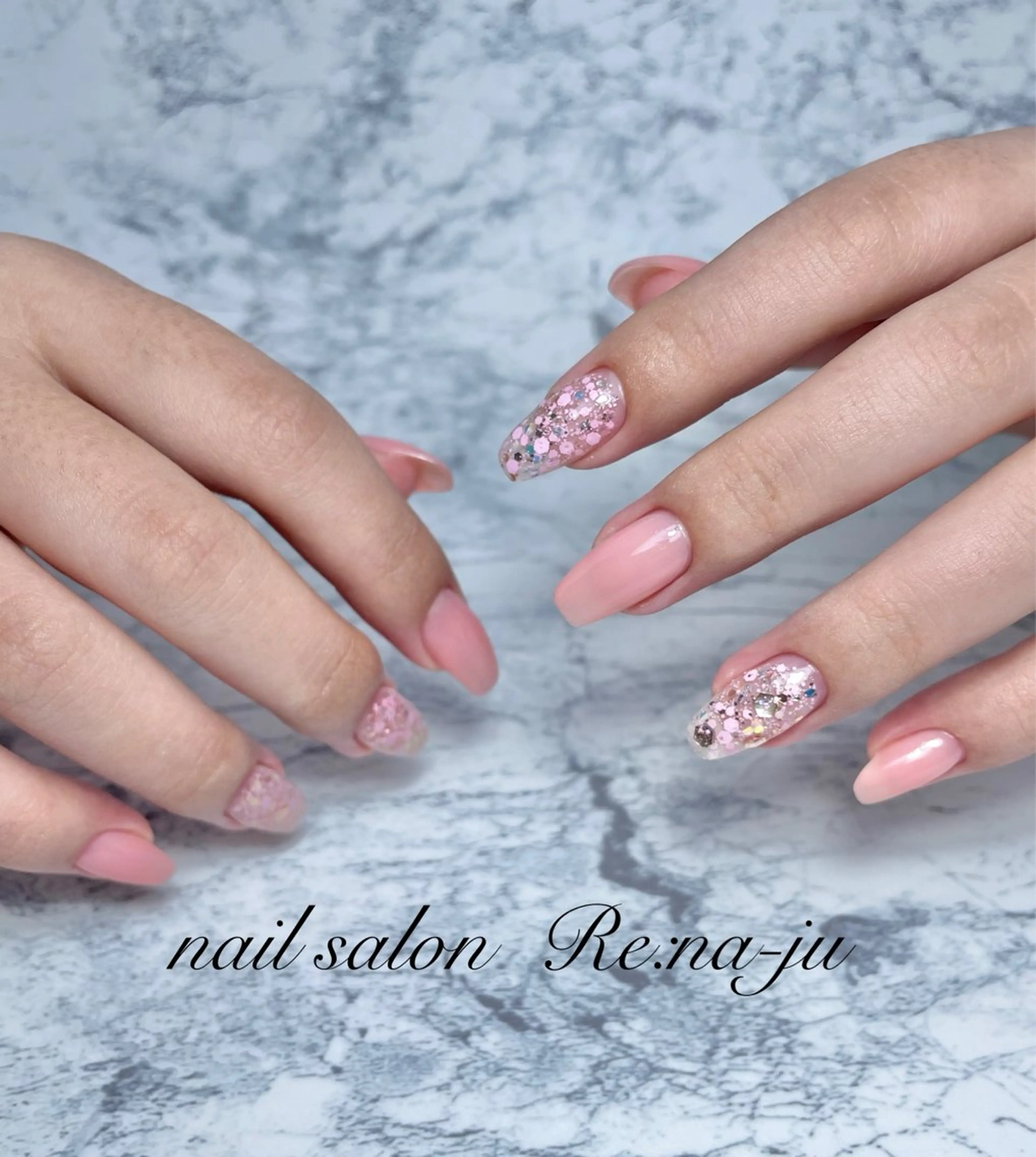 ネイル ハンドネイル nail salon Re:na-juのネイルデザイン