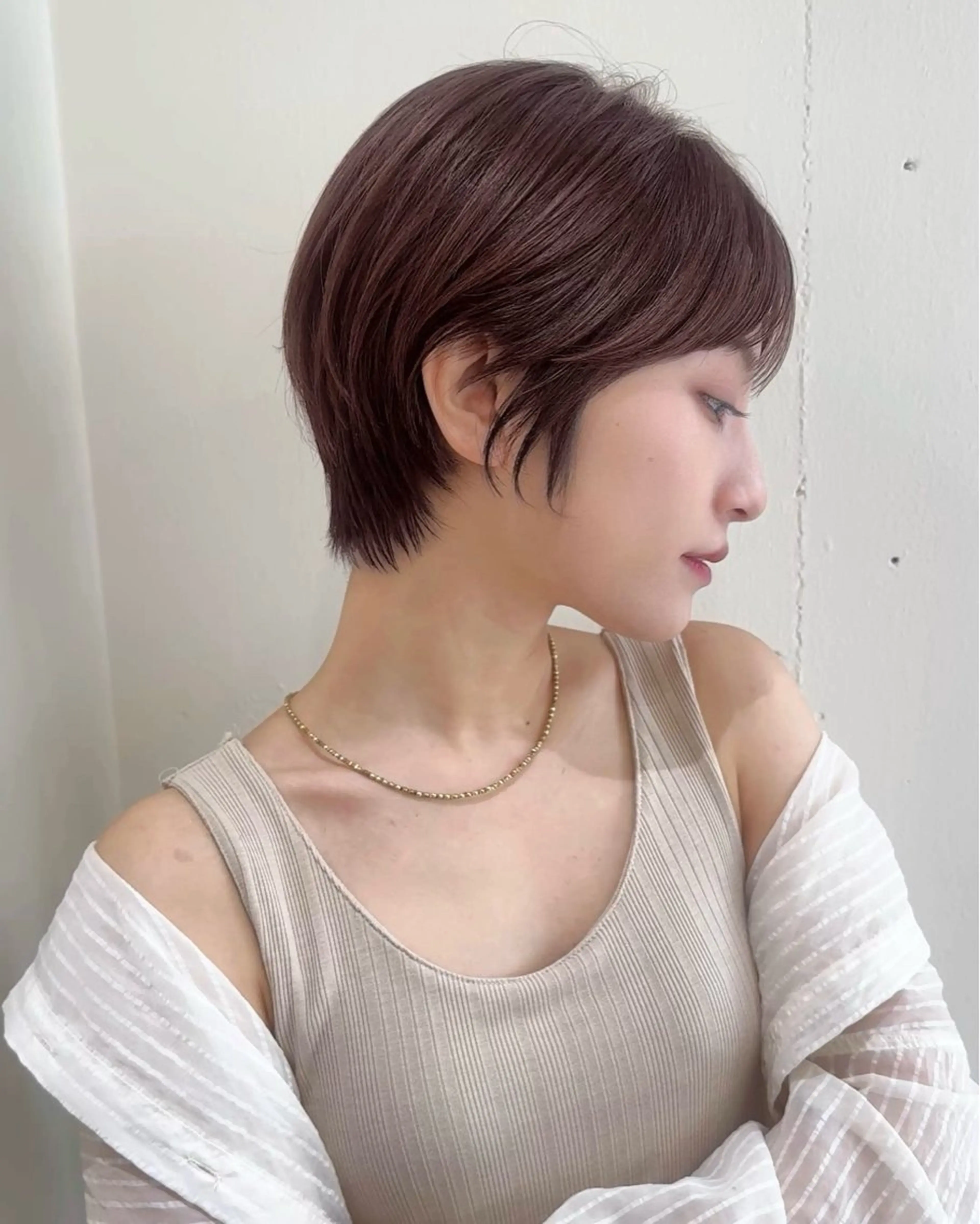 平日朝晩限定 ❕】小顔骨格補正"ショートカット+補修成分配合 2STEP トリートメント🩶⃤の写真