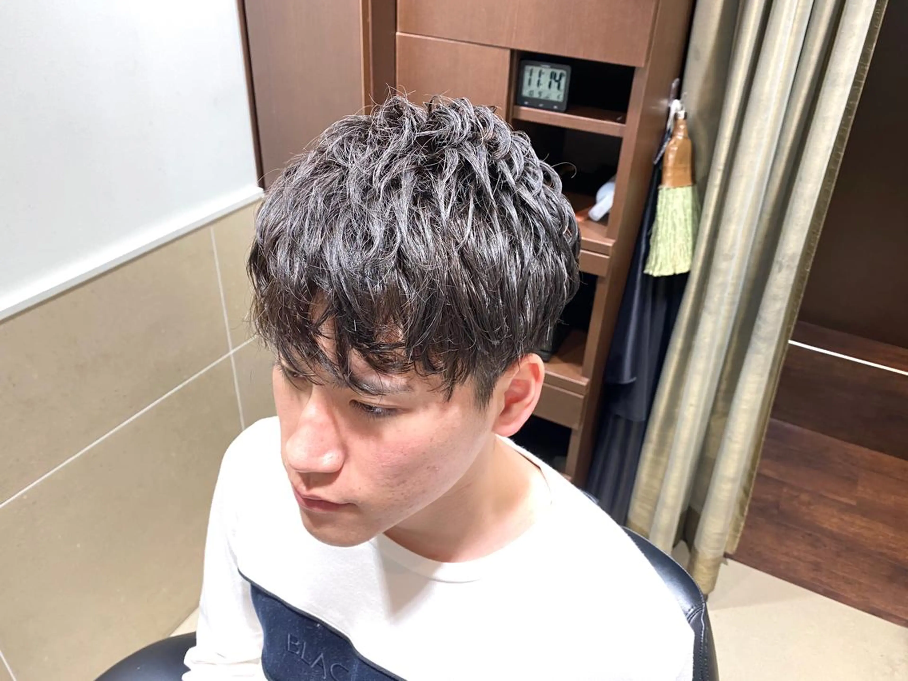 ミディアム メンズ HIRO GINZA 池袋東口店所属・林田 龍明のヘアスタイル