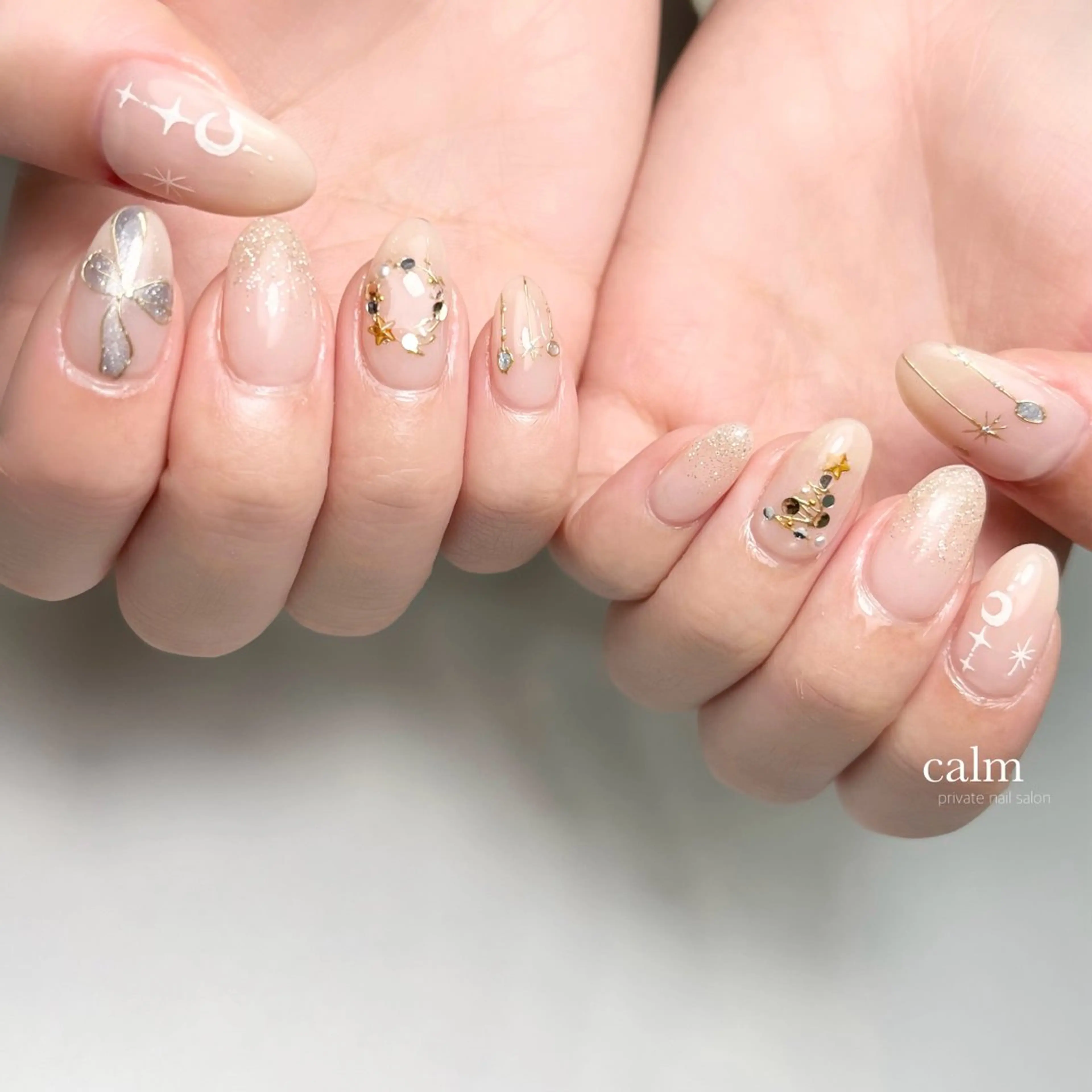 ネイル ハンドネイル calm 〔ｶｰﾑ〕のネイルデザイン