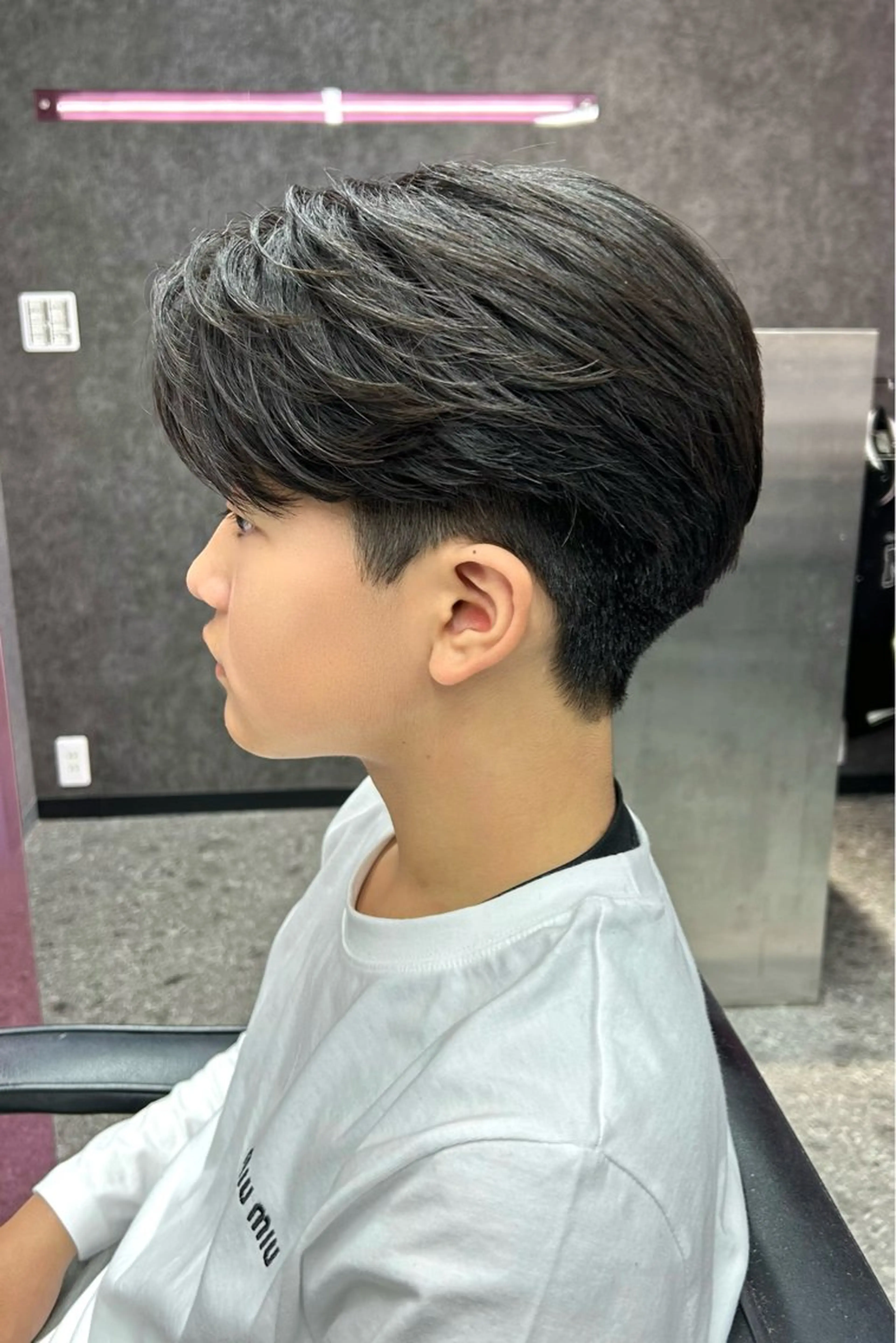 ショート カラー メンズ カット 縮毛矯正 メンズ専門 スタイリスト前田雄輝のヘアスタイル