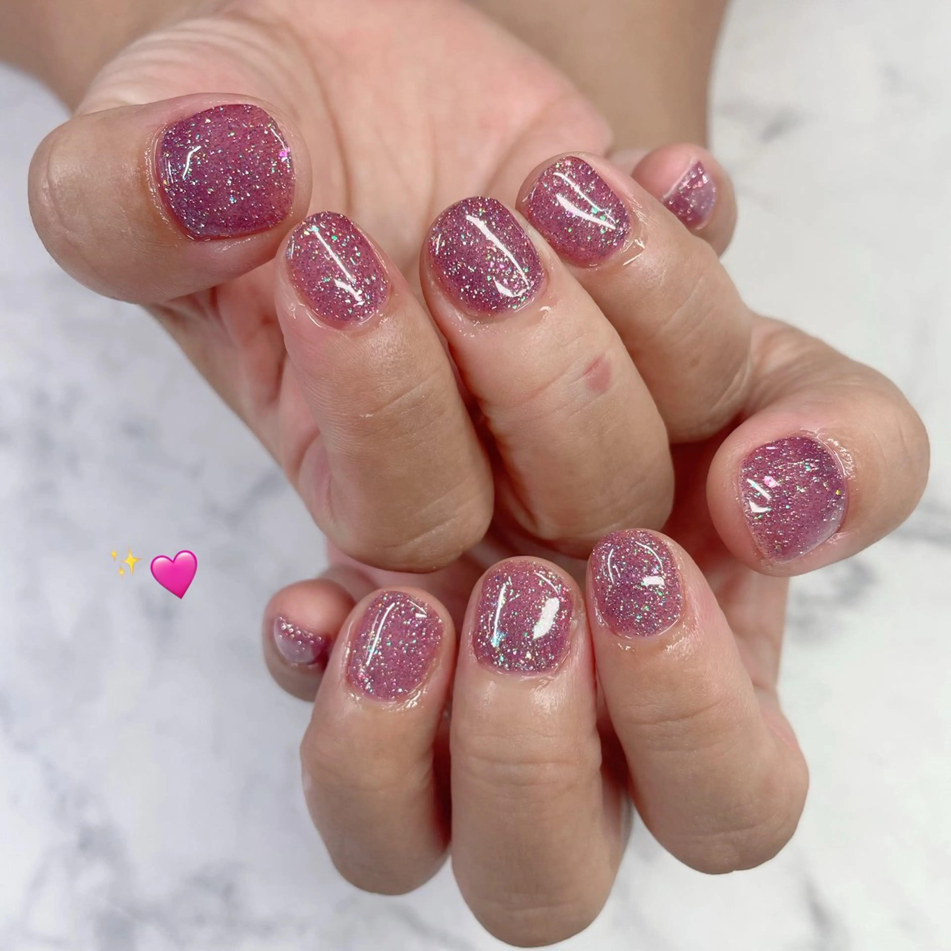 ハンド　フラッシュネイル💫✨［オフ有り］の写真