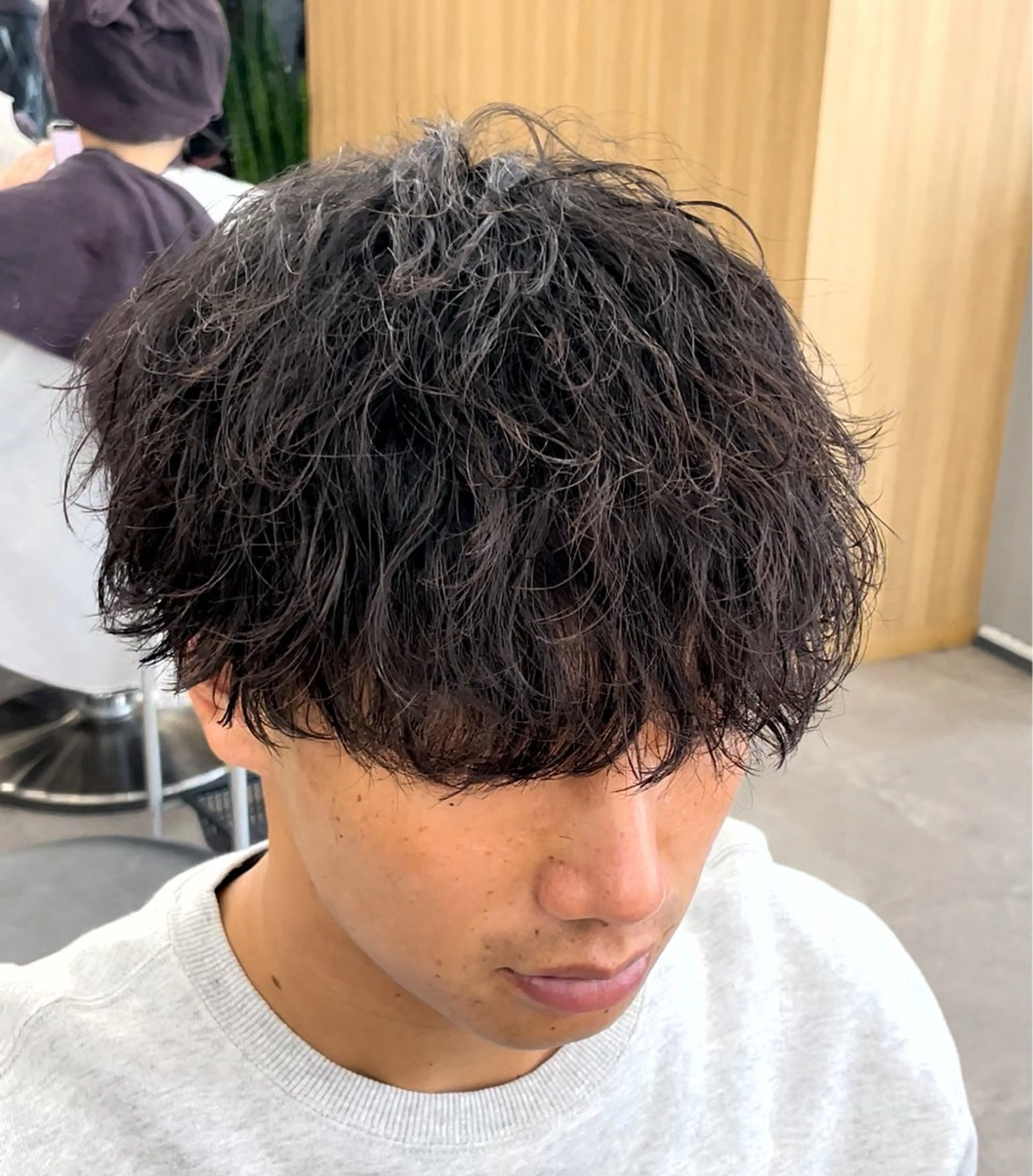 パーマ メンズ カット パーマ 🌟あゆ🌟 女子ウケスタイルのヘアスタイル