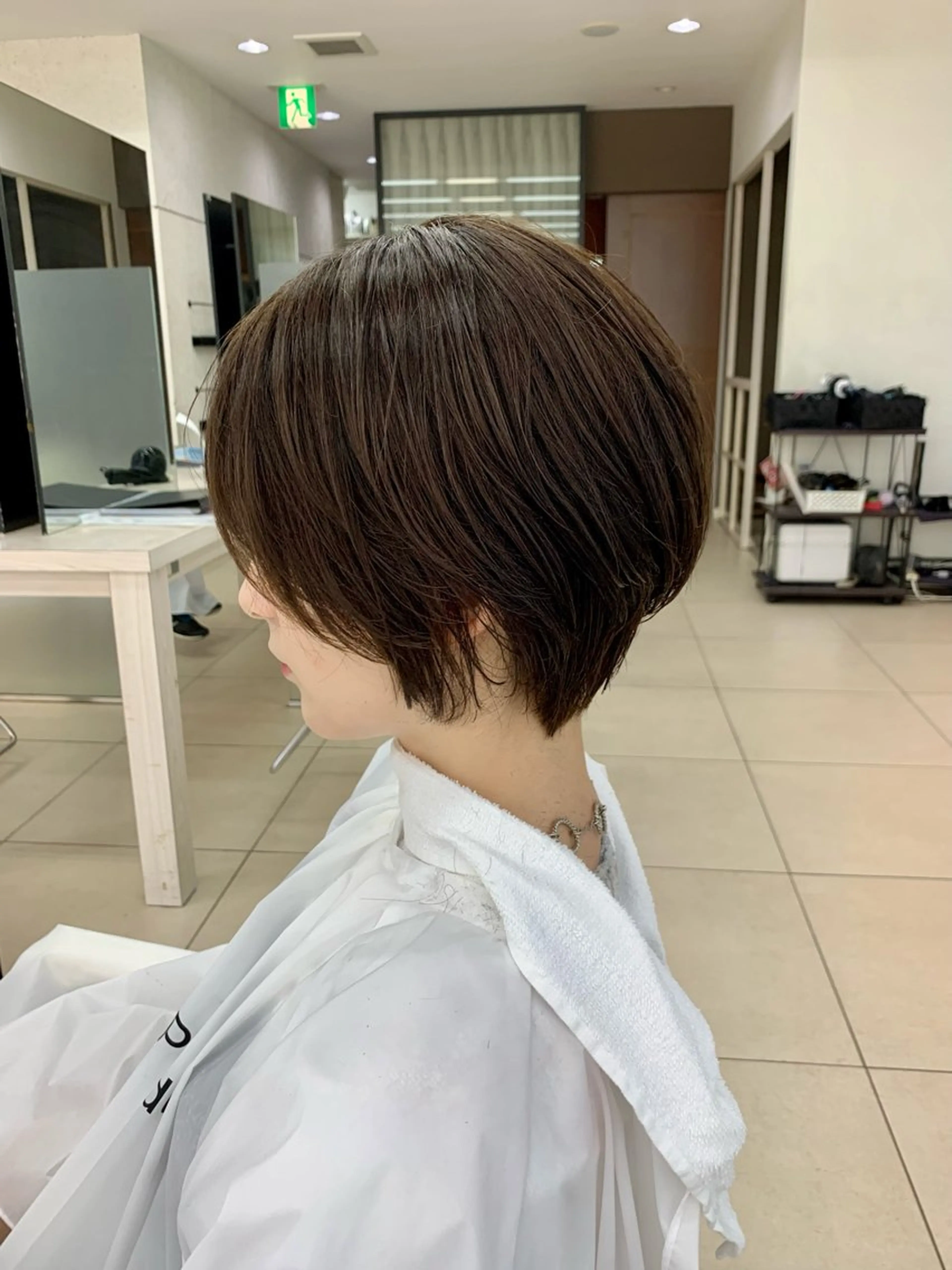 ショート カラー ウィチ所属・縮毛矯正と髪質改善 ⭐️桐生翼のヘアスタイル