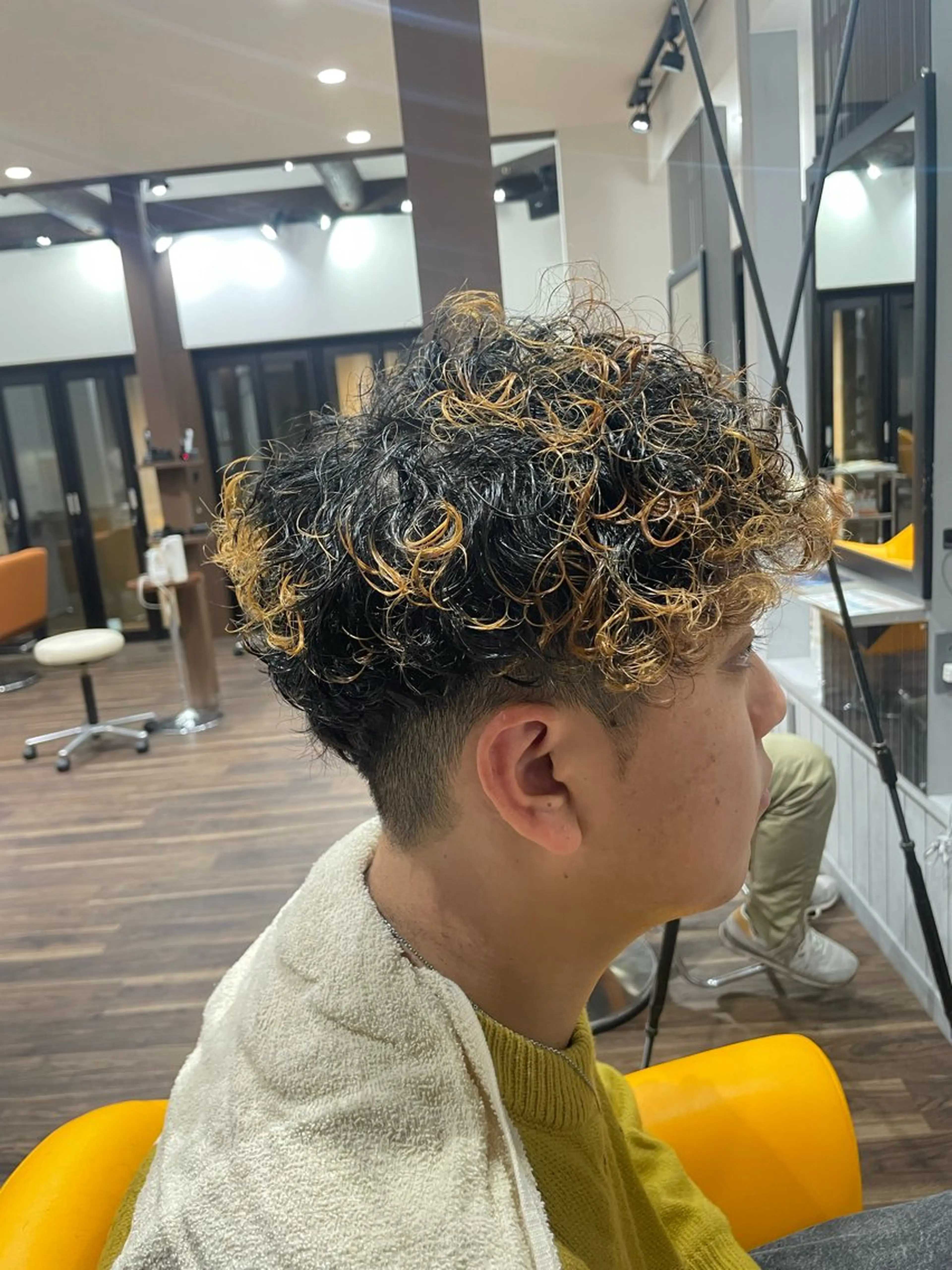 パーマ メンズ メンズパーマ 稲垣 熙のヘアスタイル