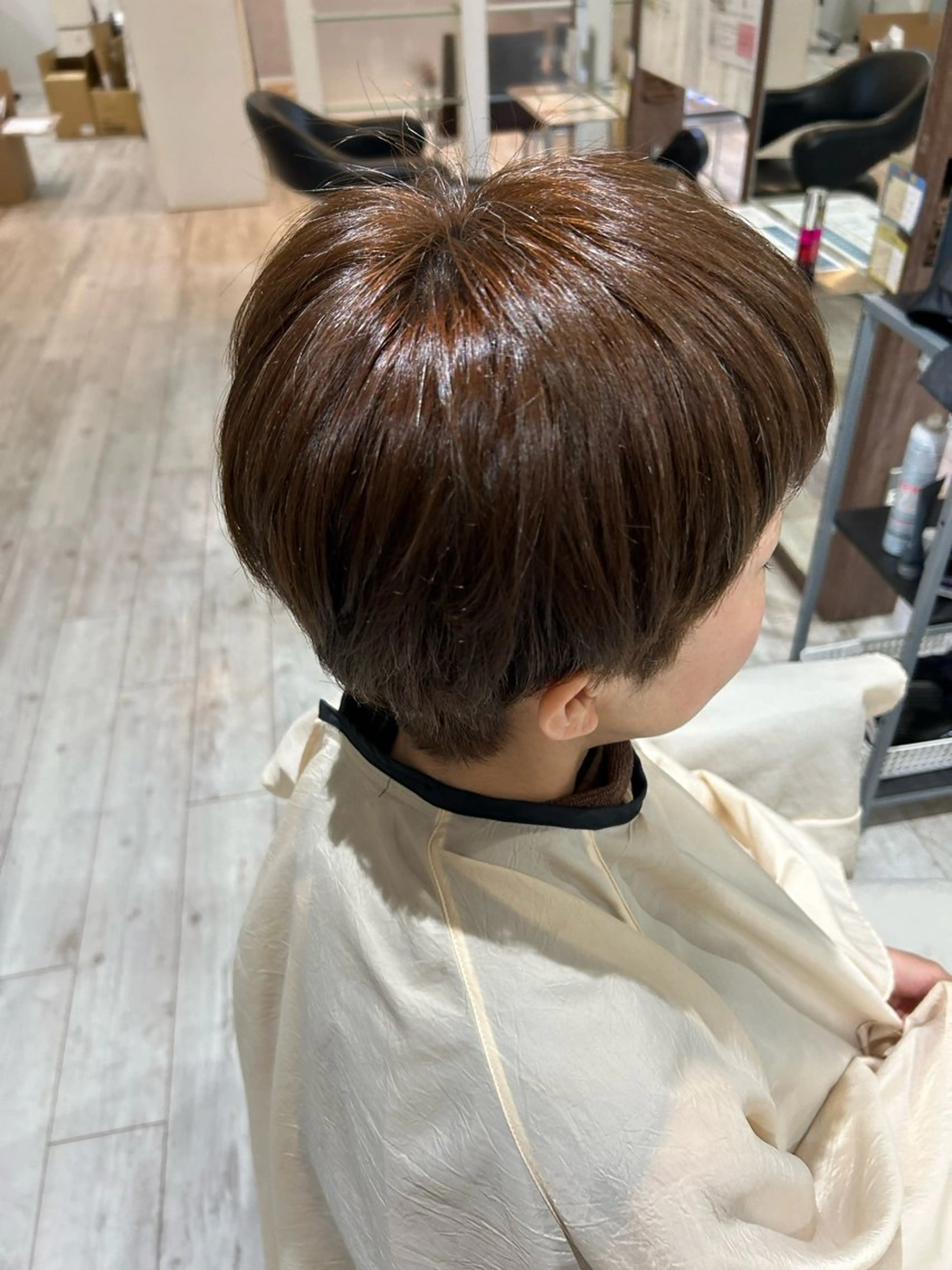 ショート 田野 竣太のヘアスタイル