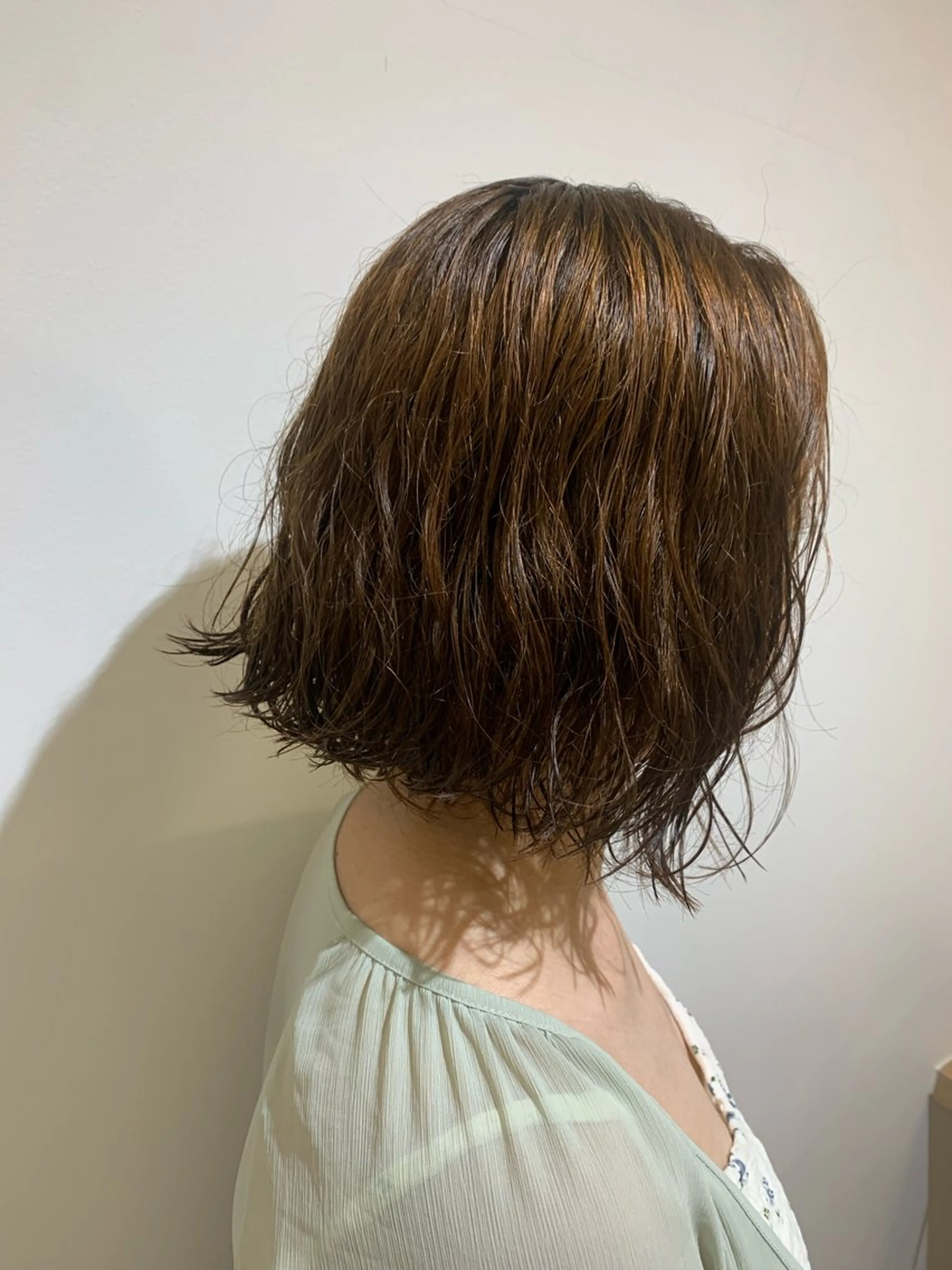 ショート パーマ ボブ Mods hair MEN 横浜元町店所属・メンズ特化 清水 零音のヘアスタイル