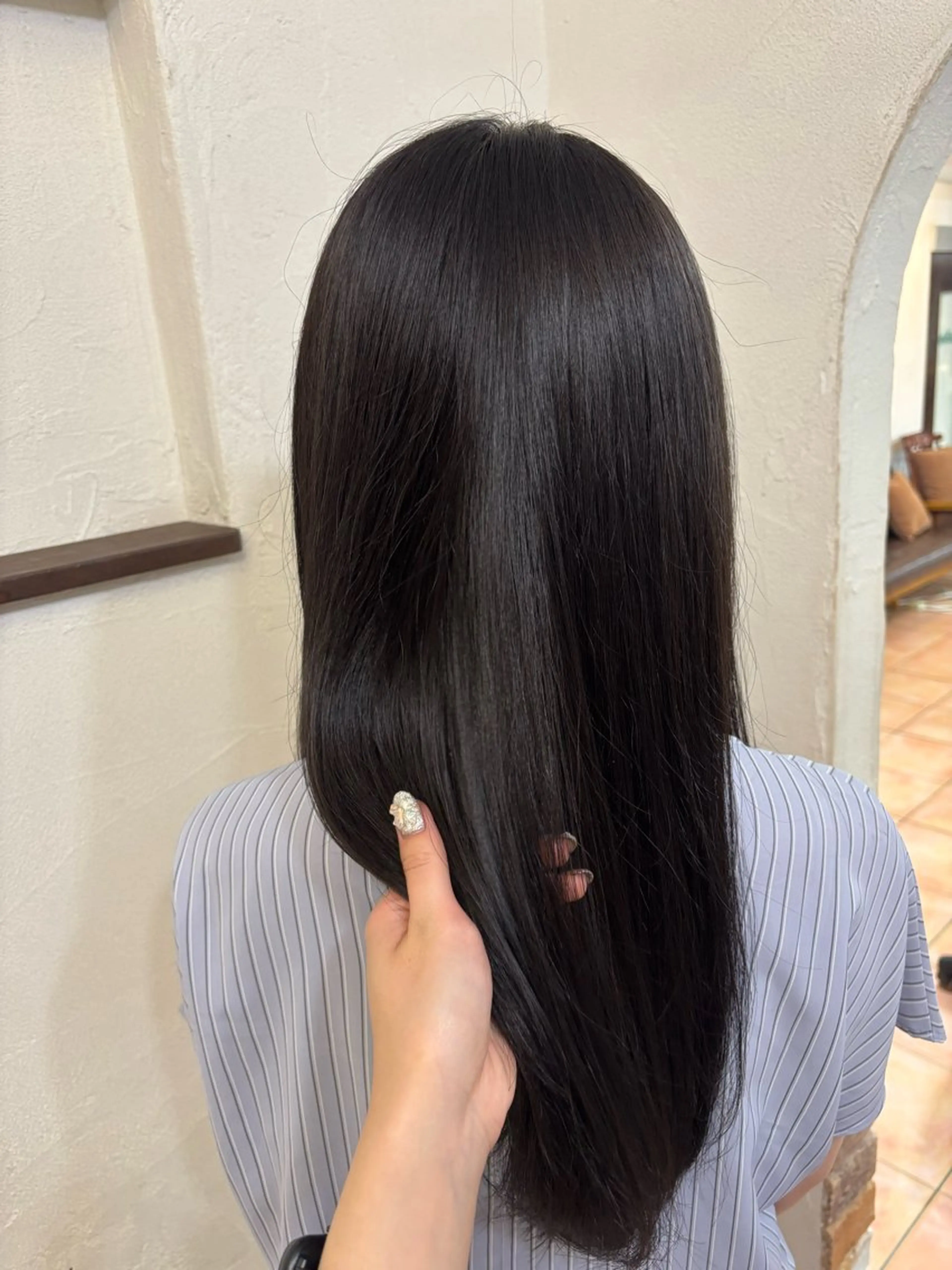 ロング カラー ヘアカラー 艶カラー✨️ りなこのヘアスタイル