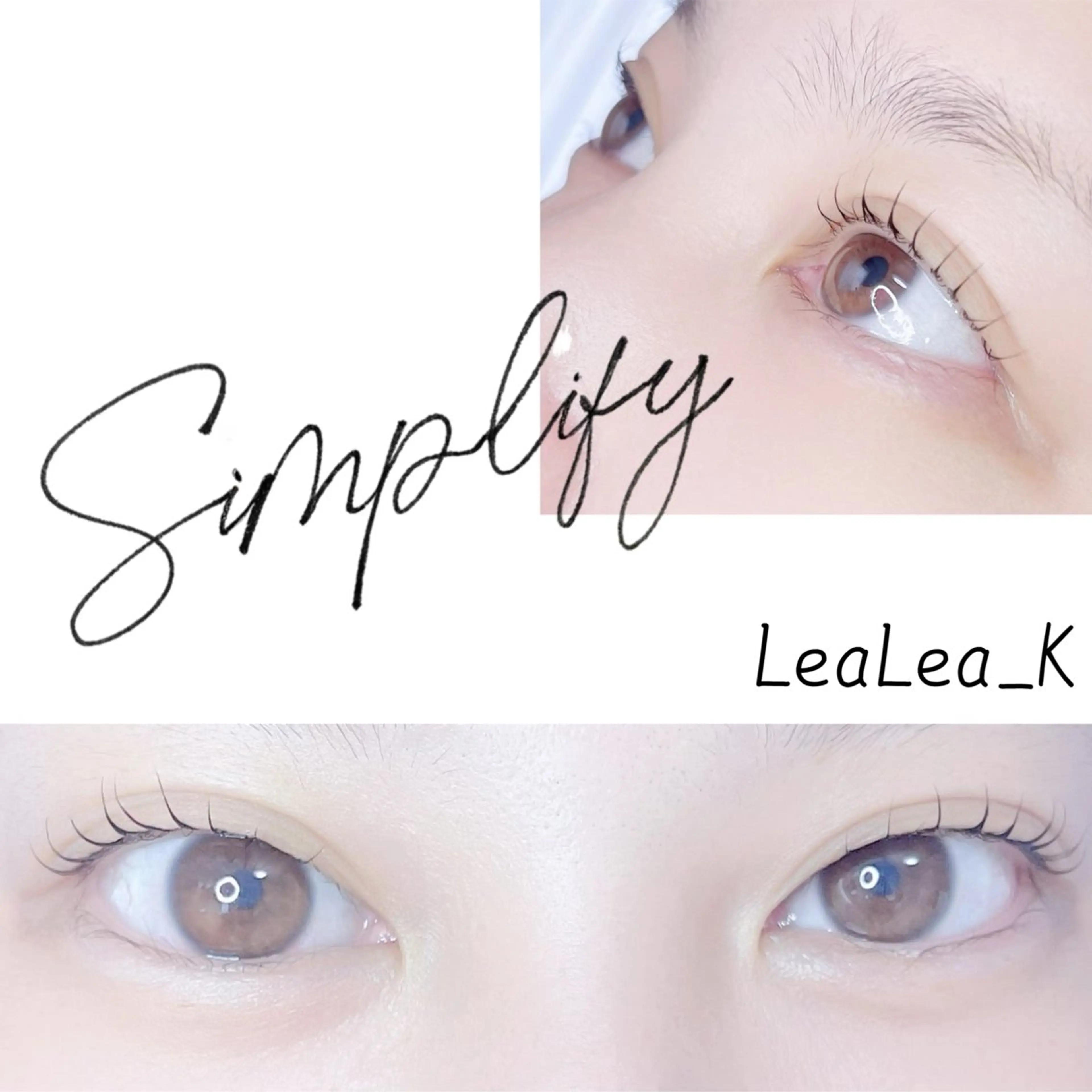 マツエク・マツパ マツパ LeaLea_K MIZUKIのマツエク・マツパデザイン