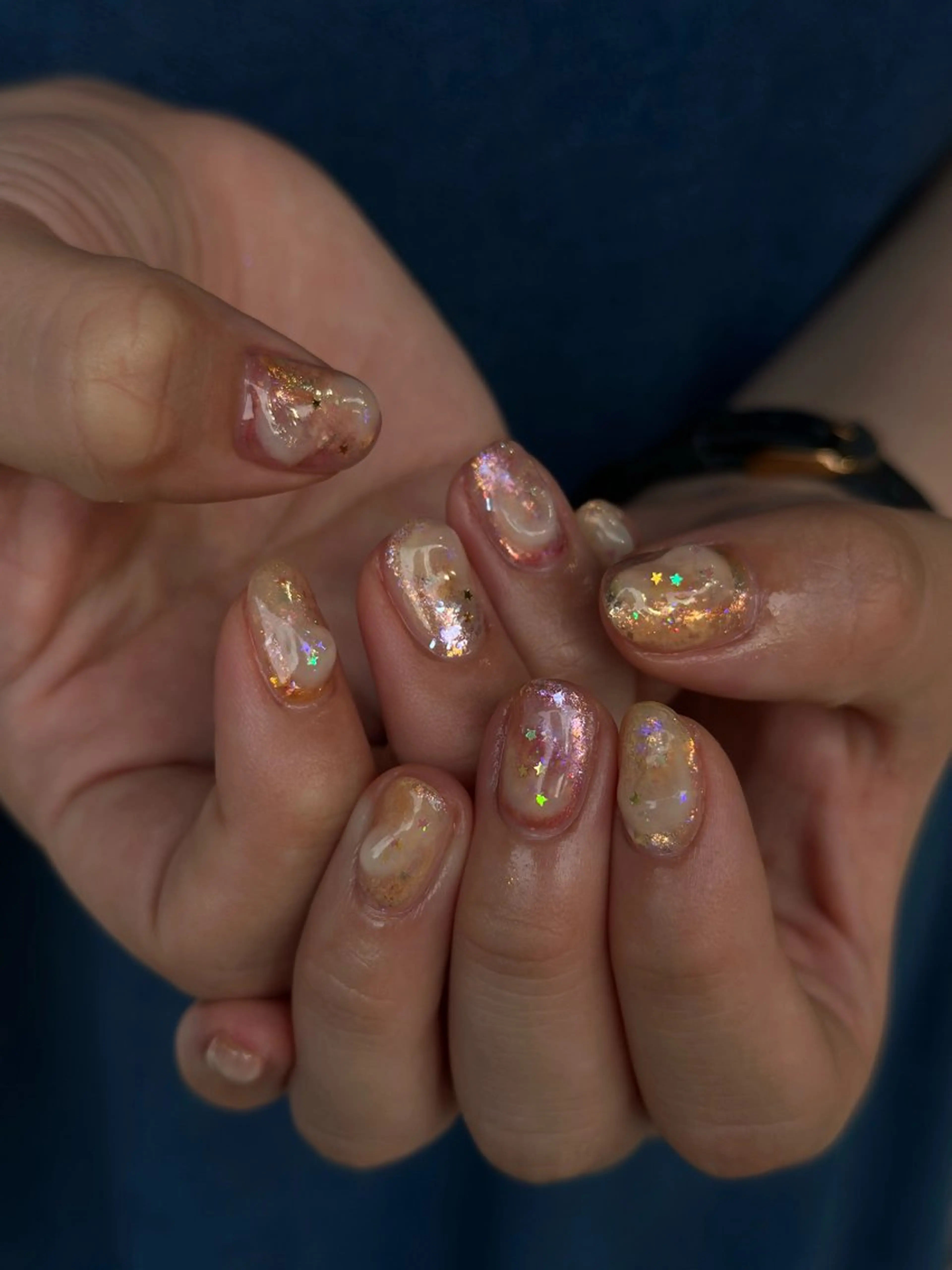 ネイル ニュアンスネイル オフィスネイル シンプルネイル ハンドネイル ryo.所属・yamaguchi ryoのネイルデザイン