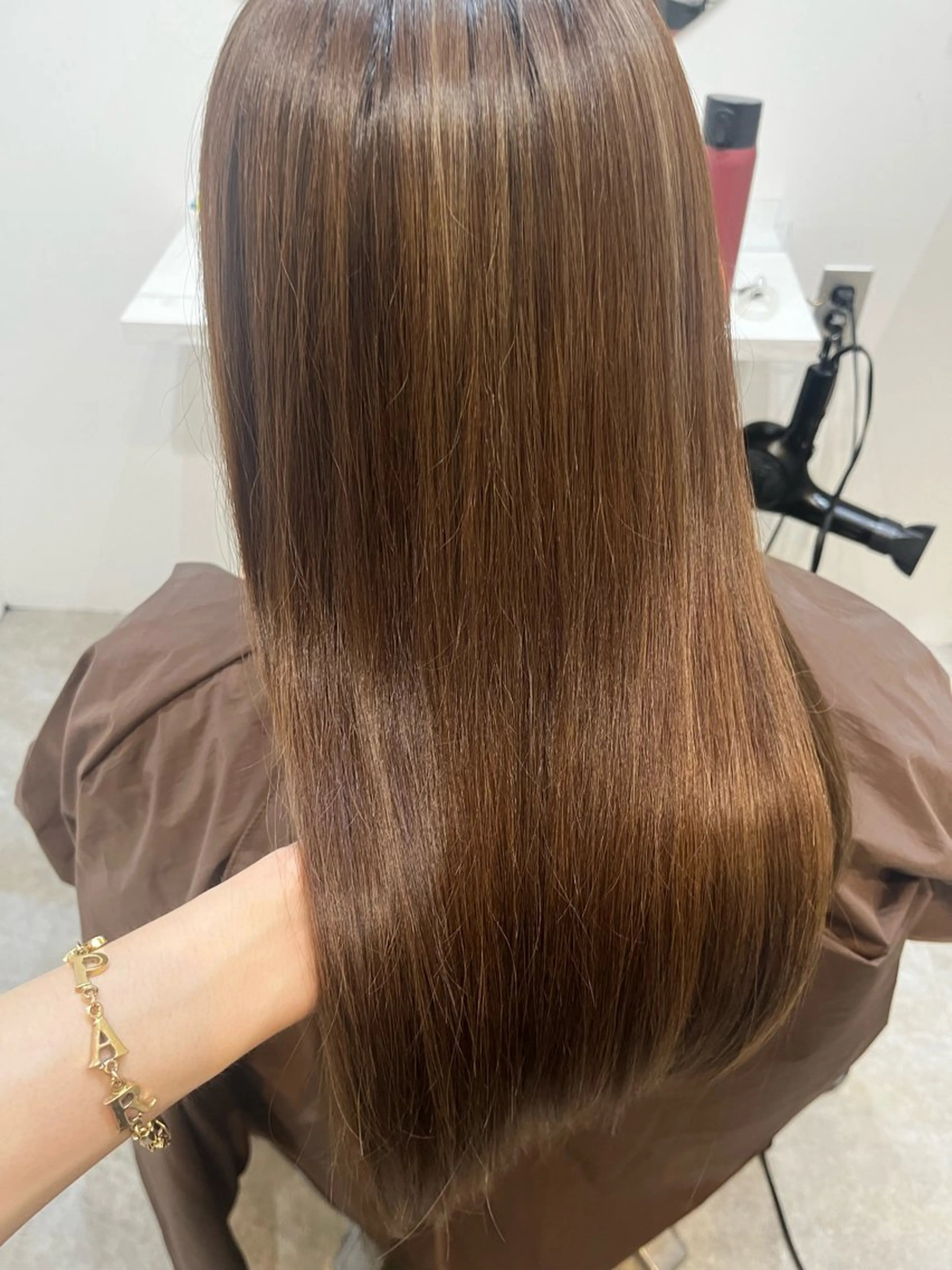 ロング カラー 【髪質改善】全席個室 Zina北千住　高澤のヘアスタイル