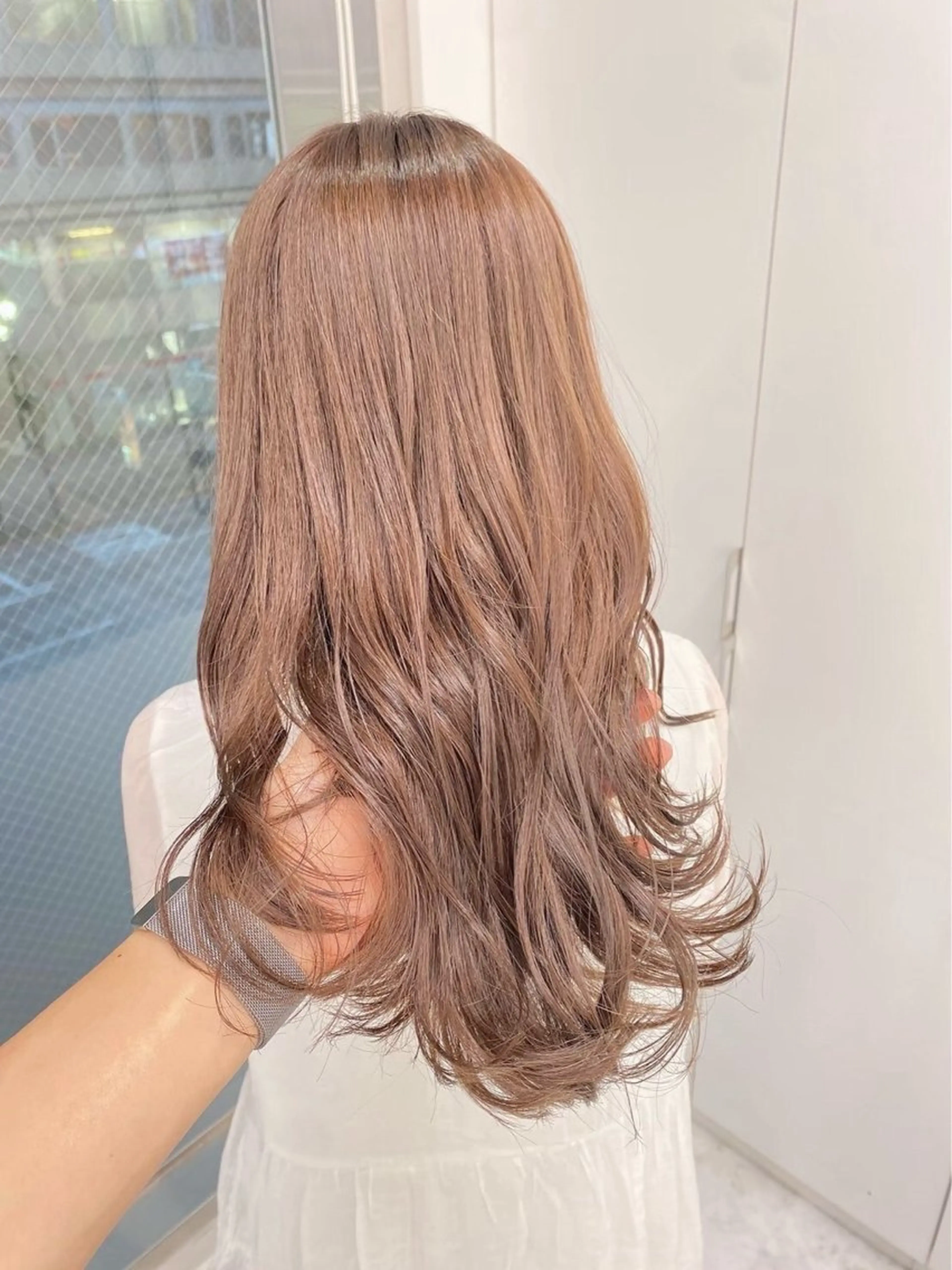 ミディアム ヘアカラー 髪質改善ツヤ髪✨ hiromuのヘアスタイル