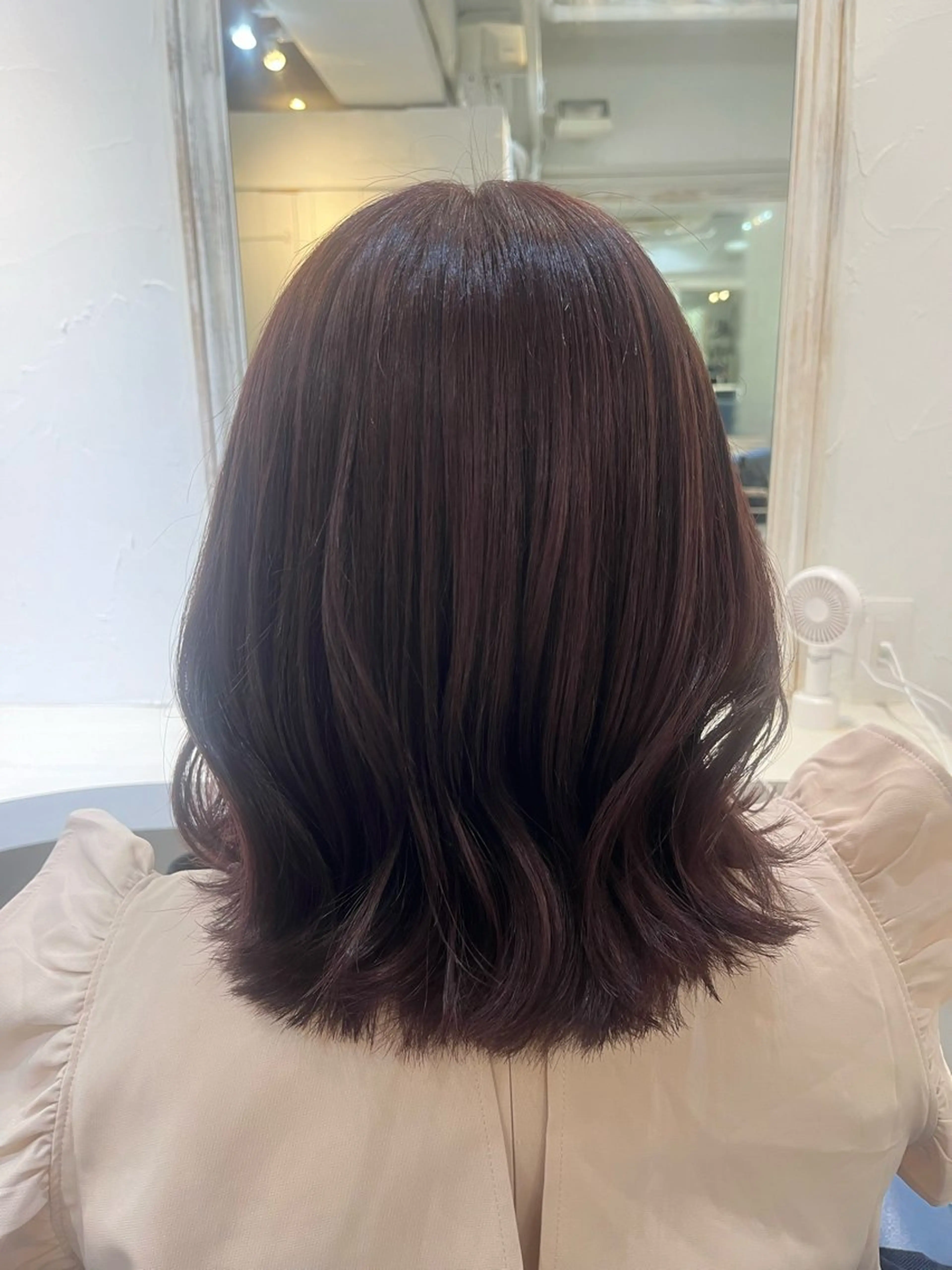 ミディアム 【uros.中目黒】 🍒小出喜愛🍒のヘアスタイル