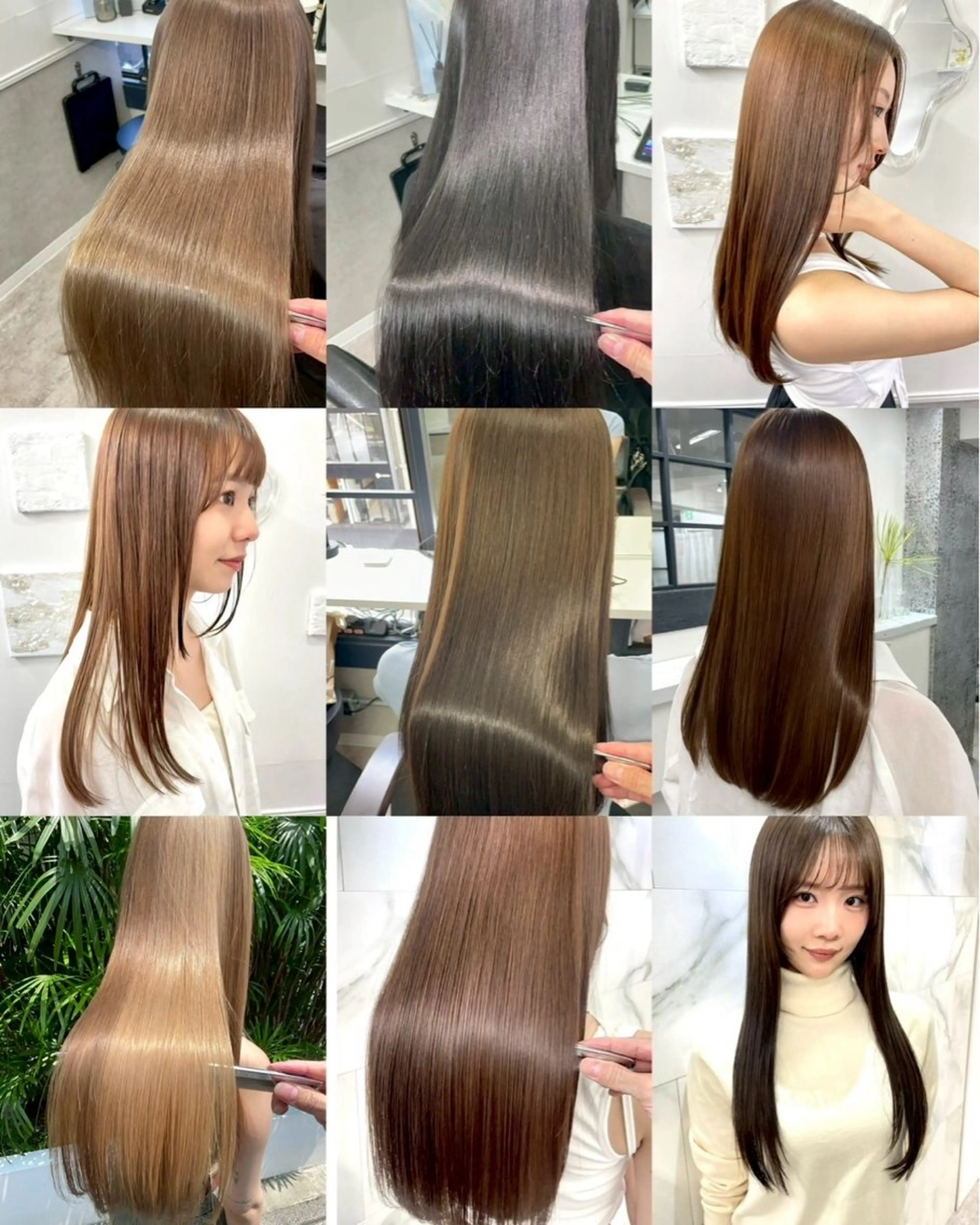 ロング ヘアカラー ヘッドスパ soigne 表参道【ソワネ】所属・艶髪🩰透明感カラー 🫧あやみのヘアスタイル