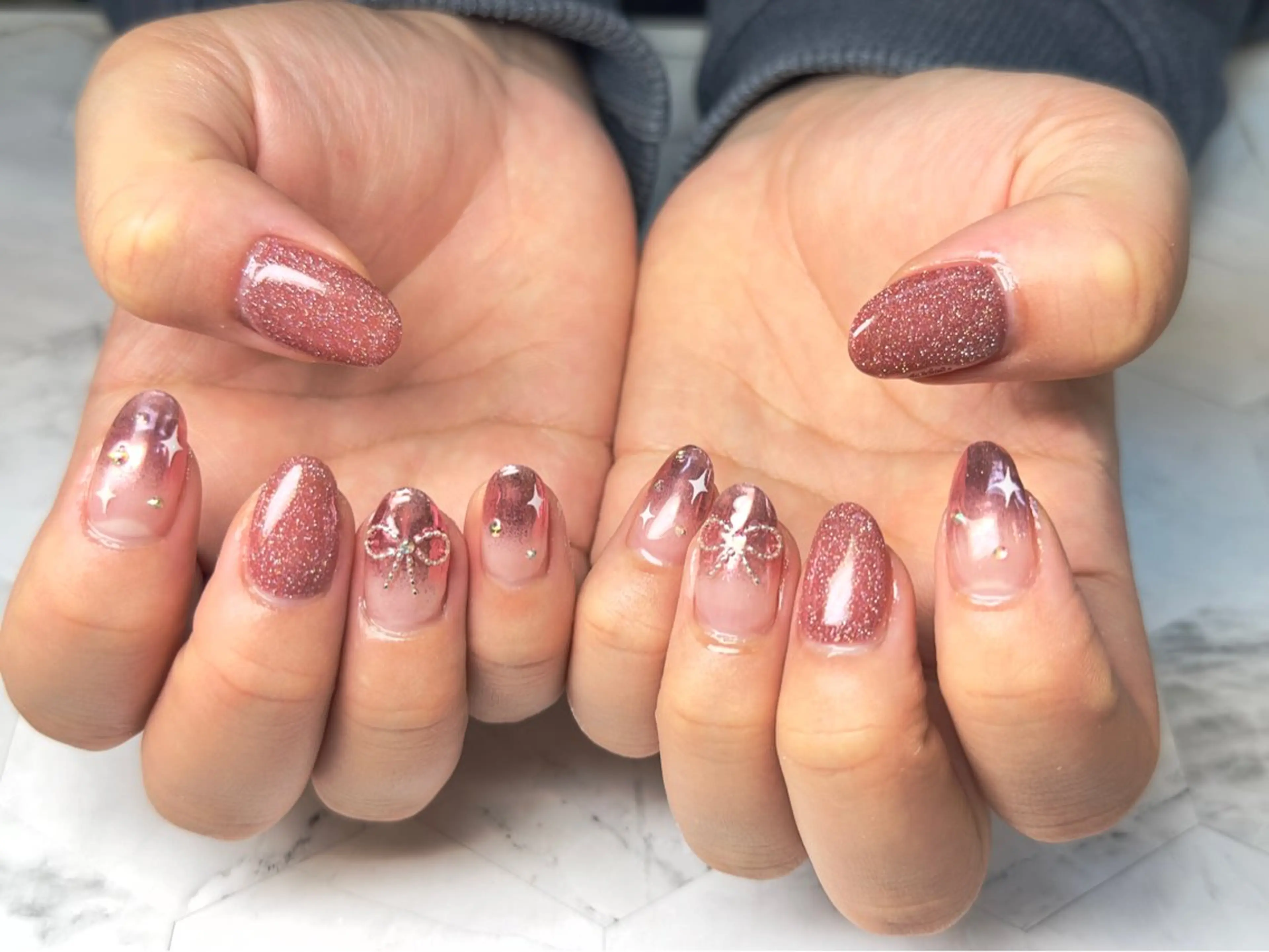 ネイル ハンドネイル Queennail 北堀江AYAのネイルデザイン