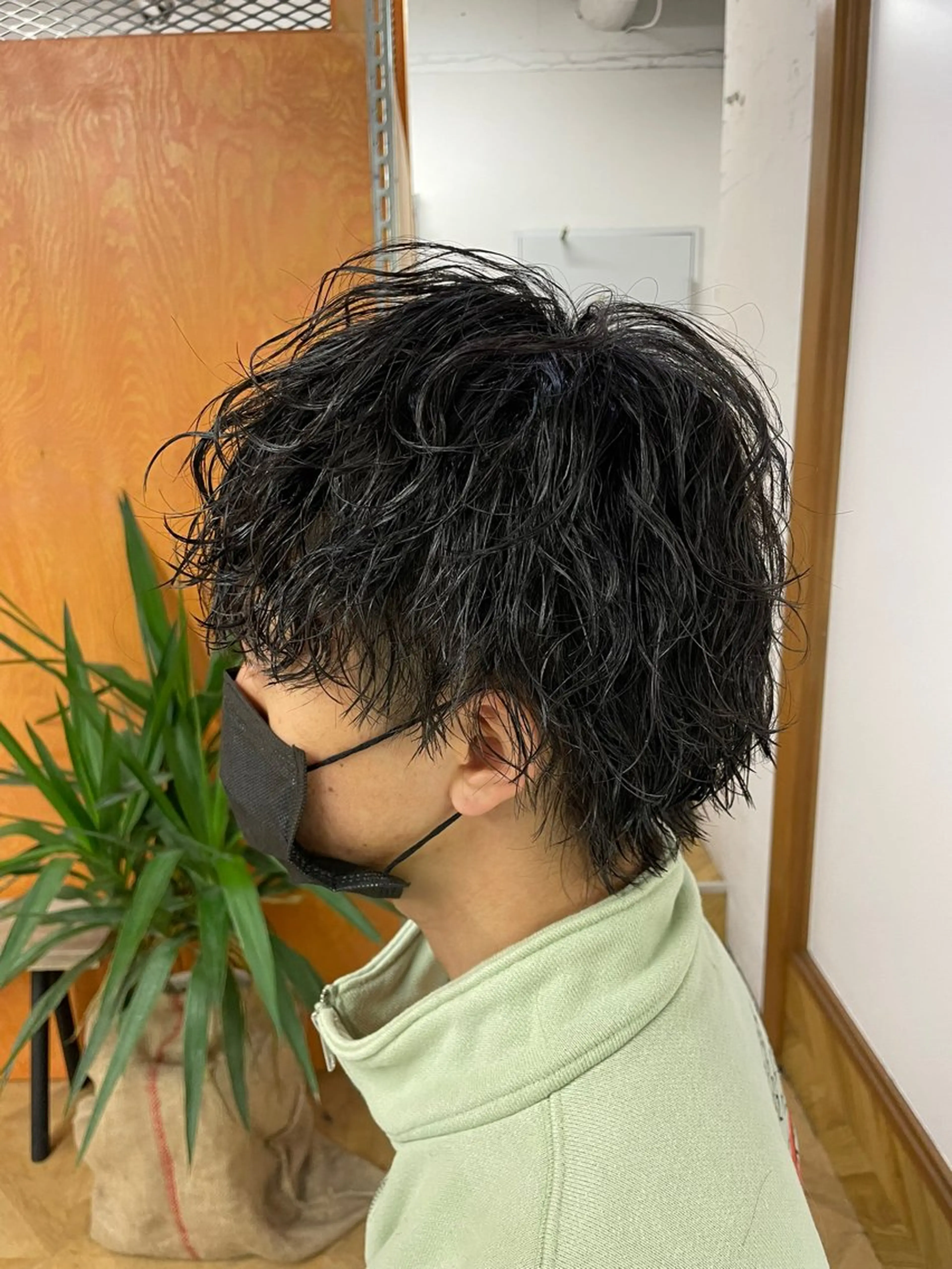 パーマ メンズ 波巻きパーマ 立川/過去1の毛流れ パーマ/しゅーとのヘアスタイル