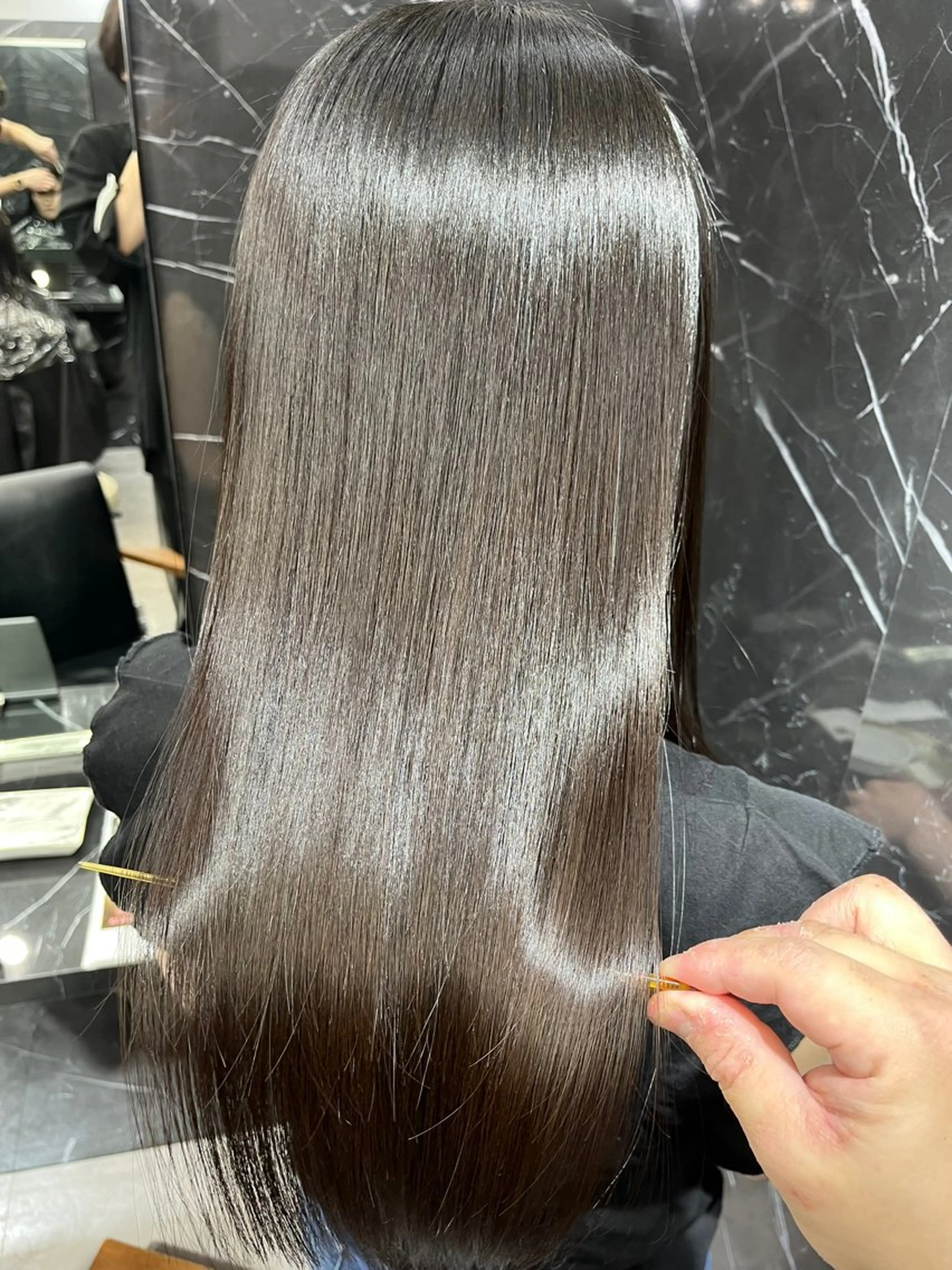 ロング くせ毛 SALOWIN神戸三宮Suite店所属・神戸本格派髪質改善 /MITSUKIのヘアスタイル