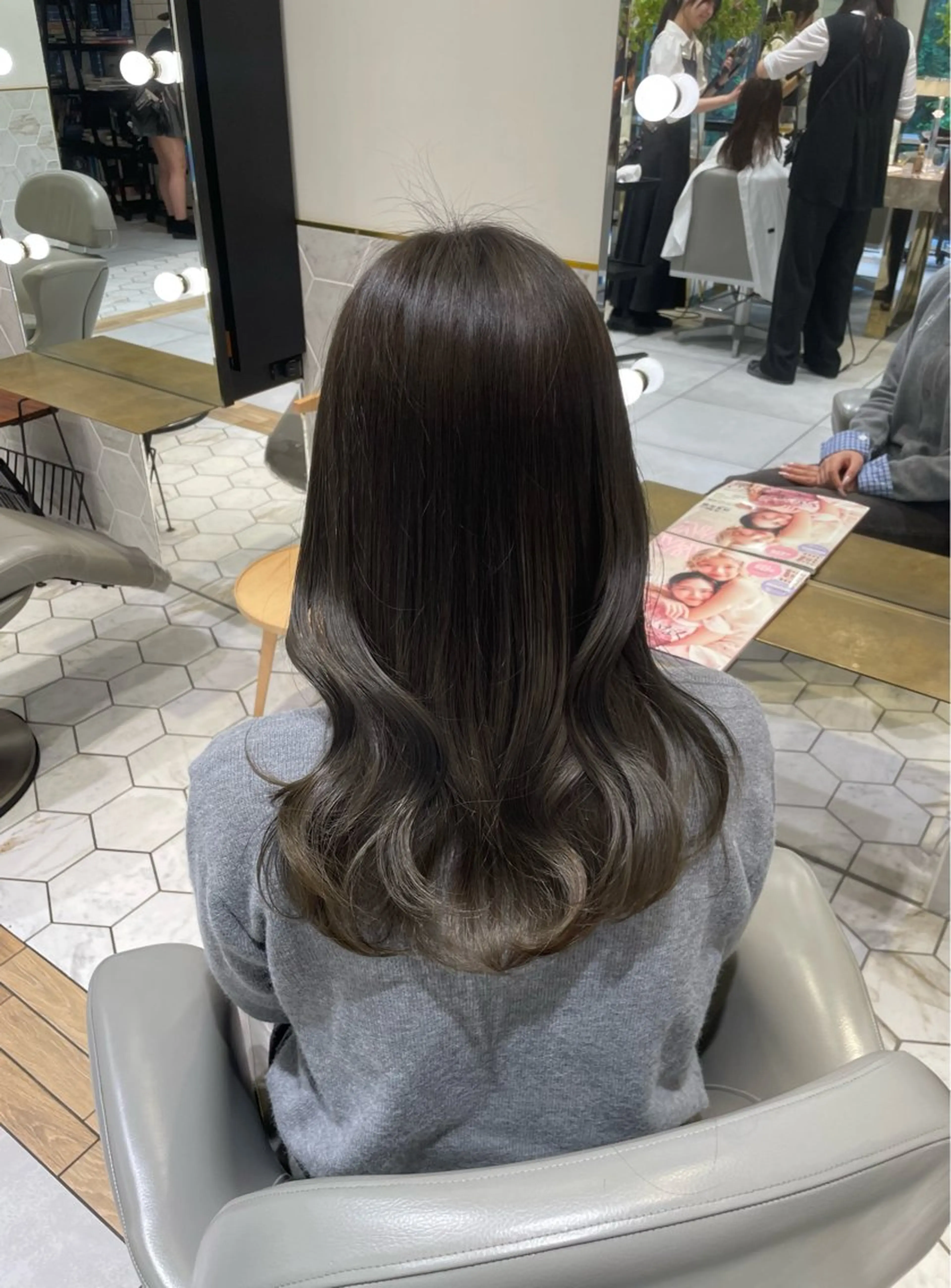 カラー ヘアカラー 透明感 カラー/RICOのヘアスタイル