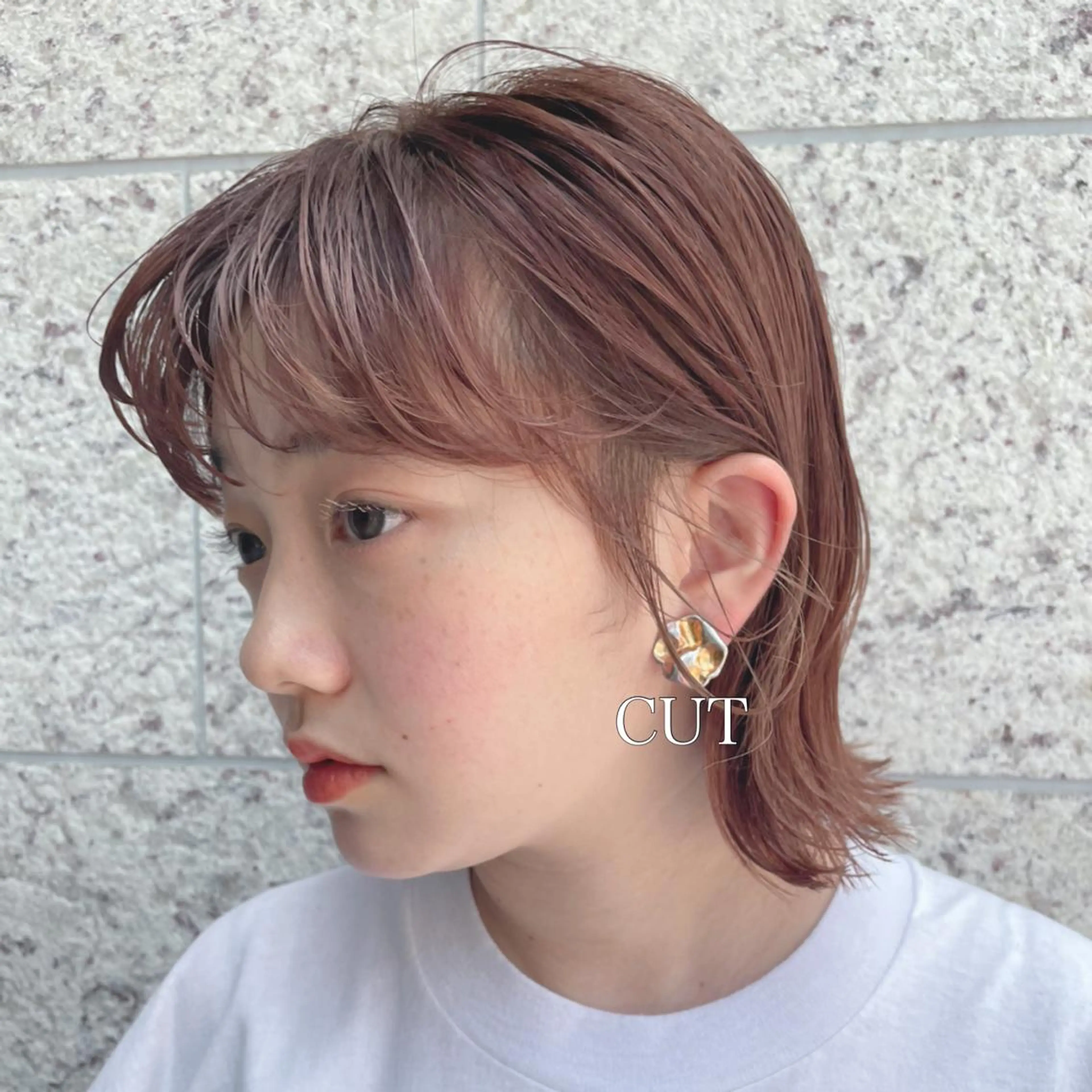 ショート カット ヘアカラー トリートメント 🧸レイヤーカット 🤎店長anju🪽のヘアスタイル