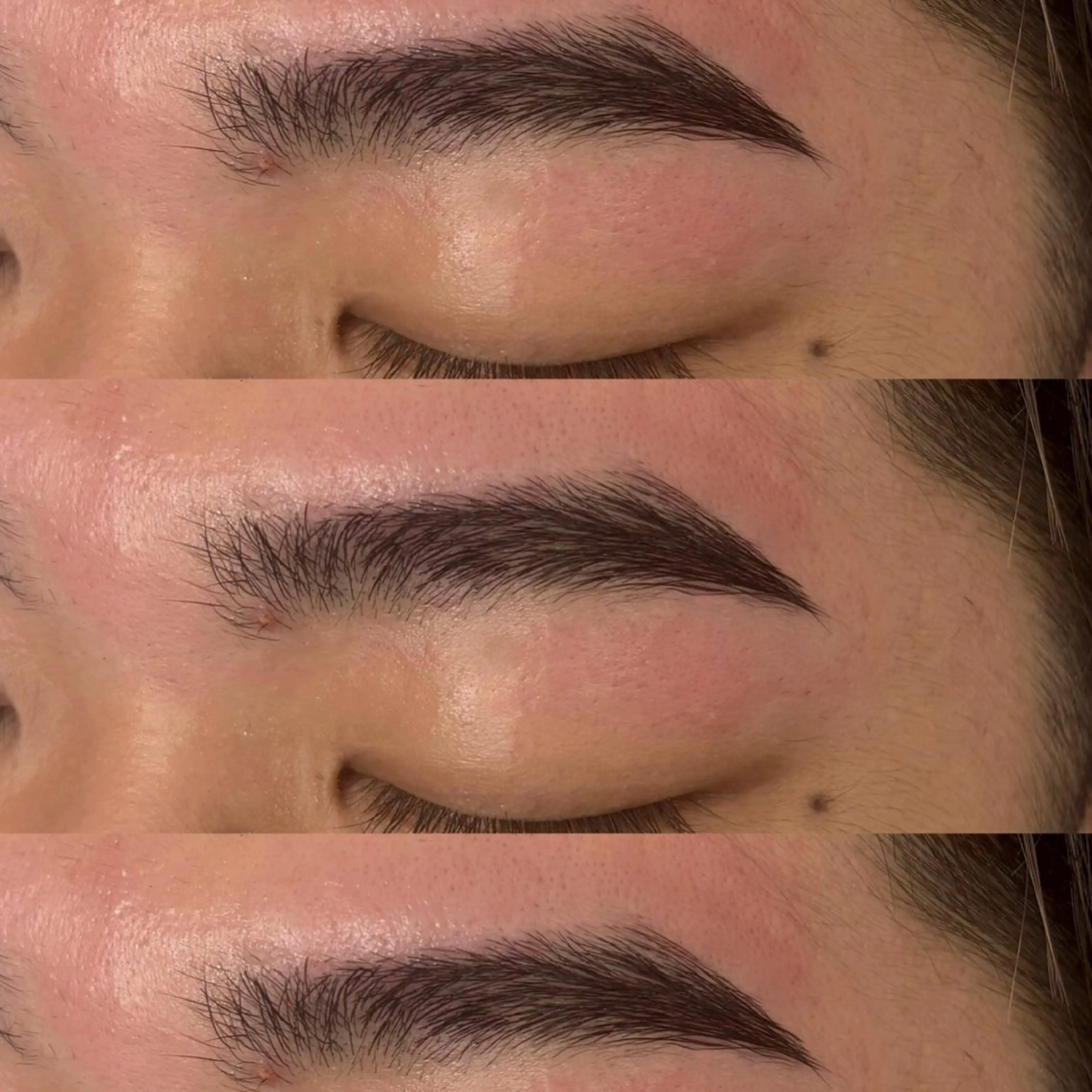 【メンズ限定】毛流れ矯正パーマ + 眉waxスタイリングの写真