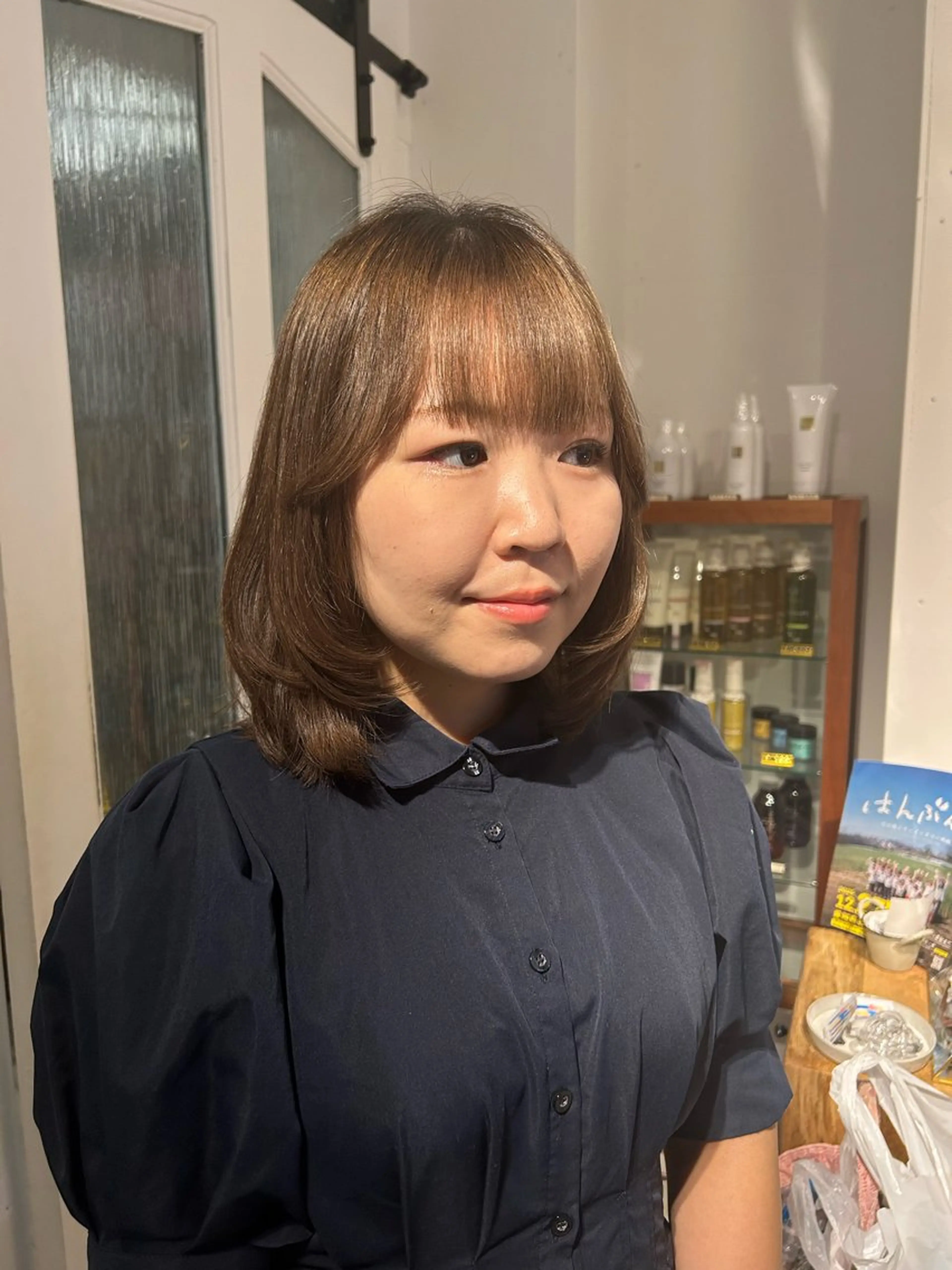 ミディアム カット HaKU所属・櫻井園子🌸 カットモデル募集中のヘアスタイル