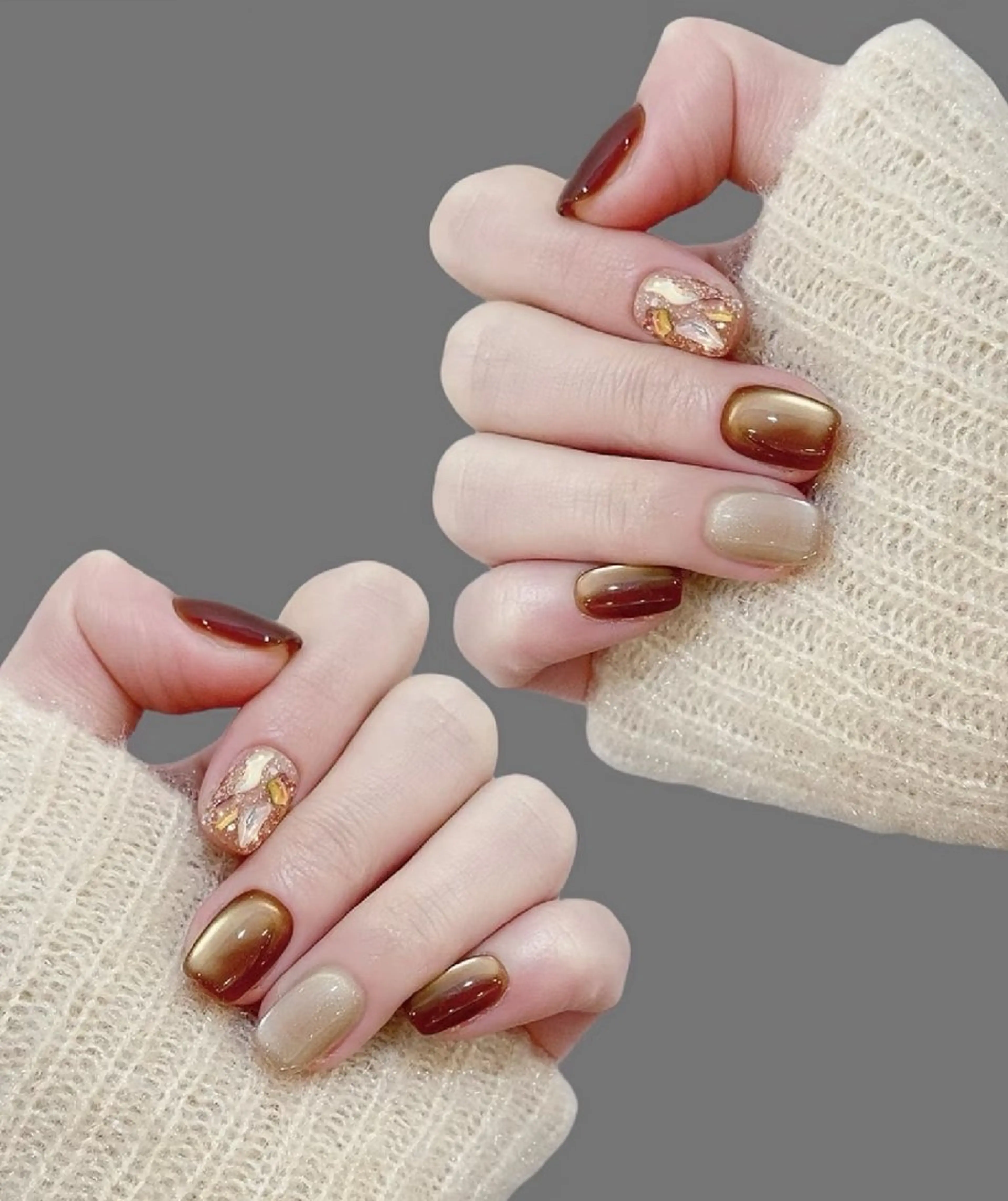 ネイル ハンドネイル パラジェル＆フィルイン取り扱いサロンSol Nail所属・Sol Nail ミネのネイルデザイン