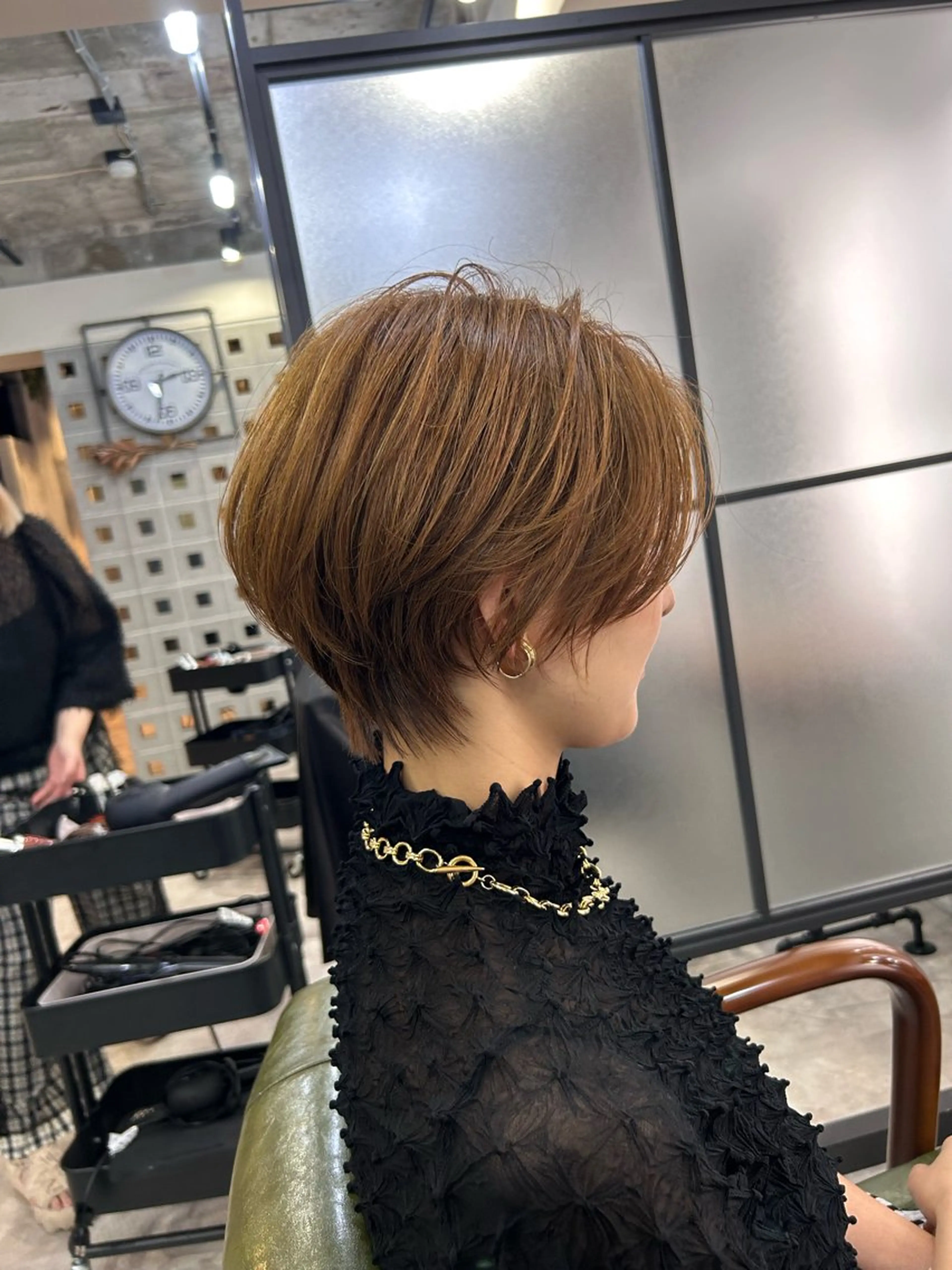 ショート限定のカットモデルメニューです！の写真
