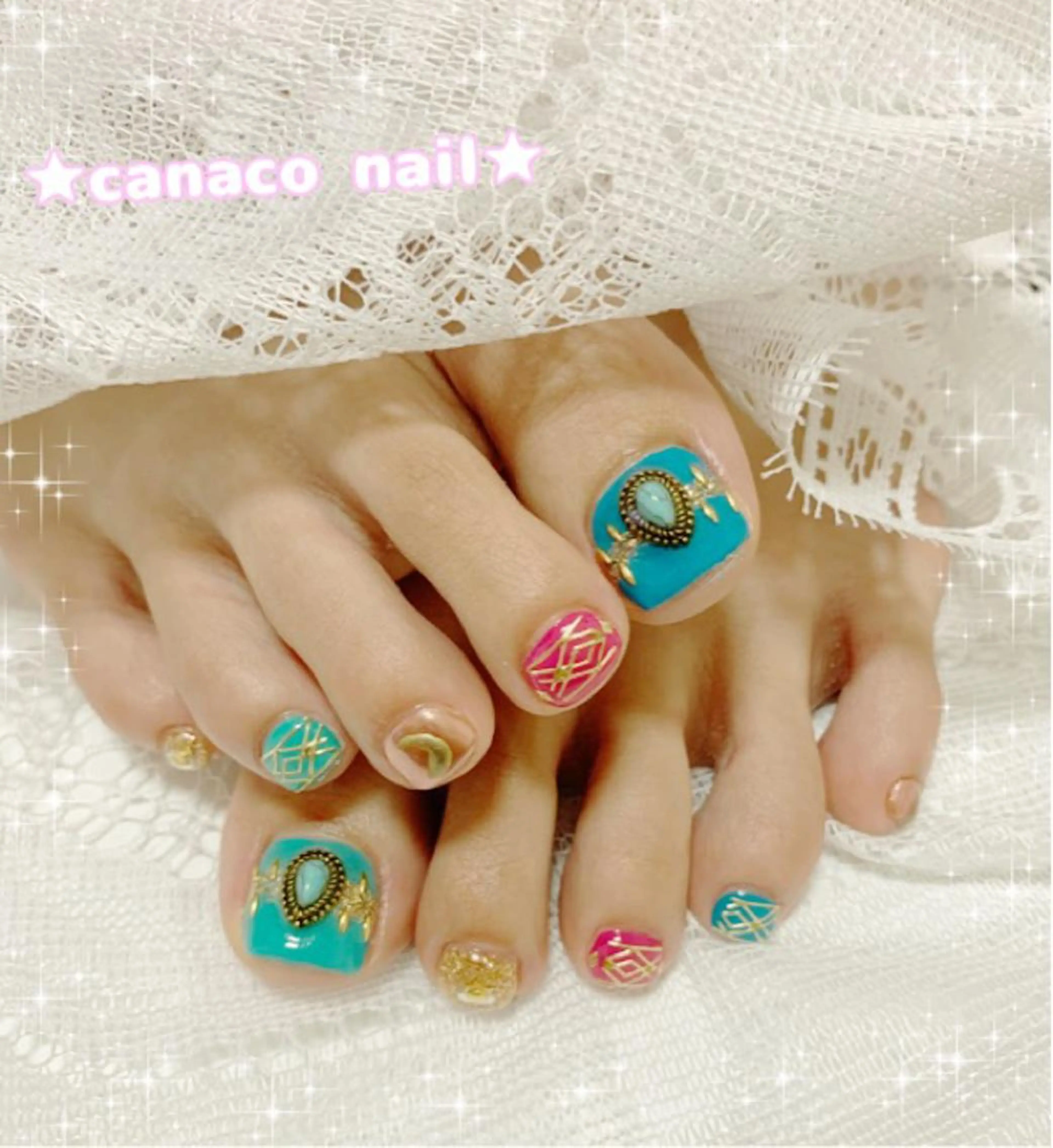 ネイル Felice所属・ベテランネイル cnc nailのネイルデザイン