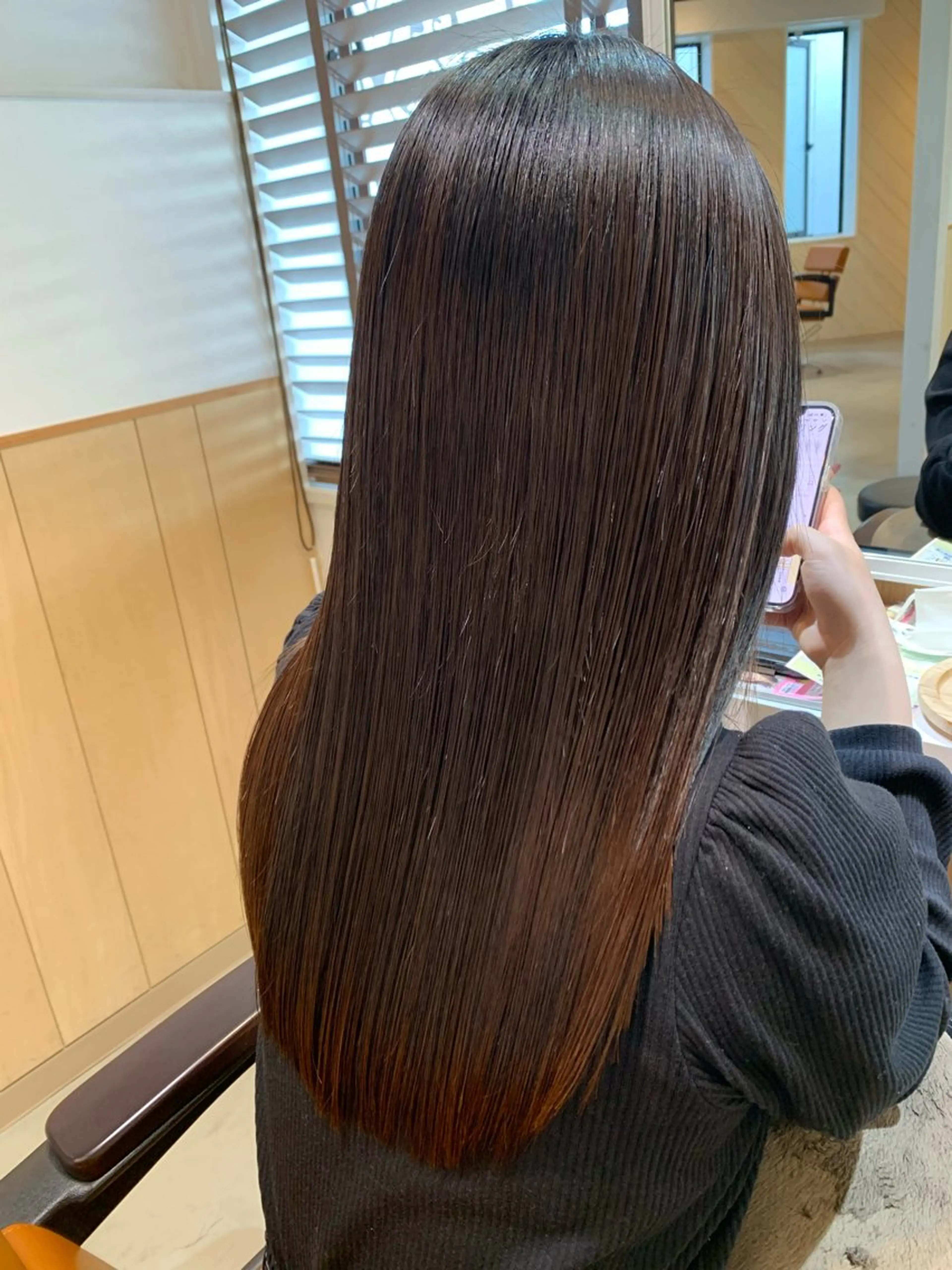 ロング カット トリートメント 髪質改善のプロ☘️ 二村祐輝のヘアスタイル