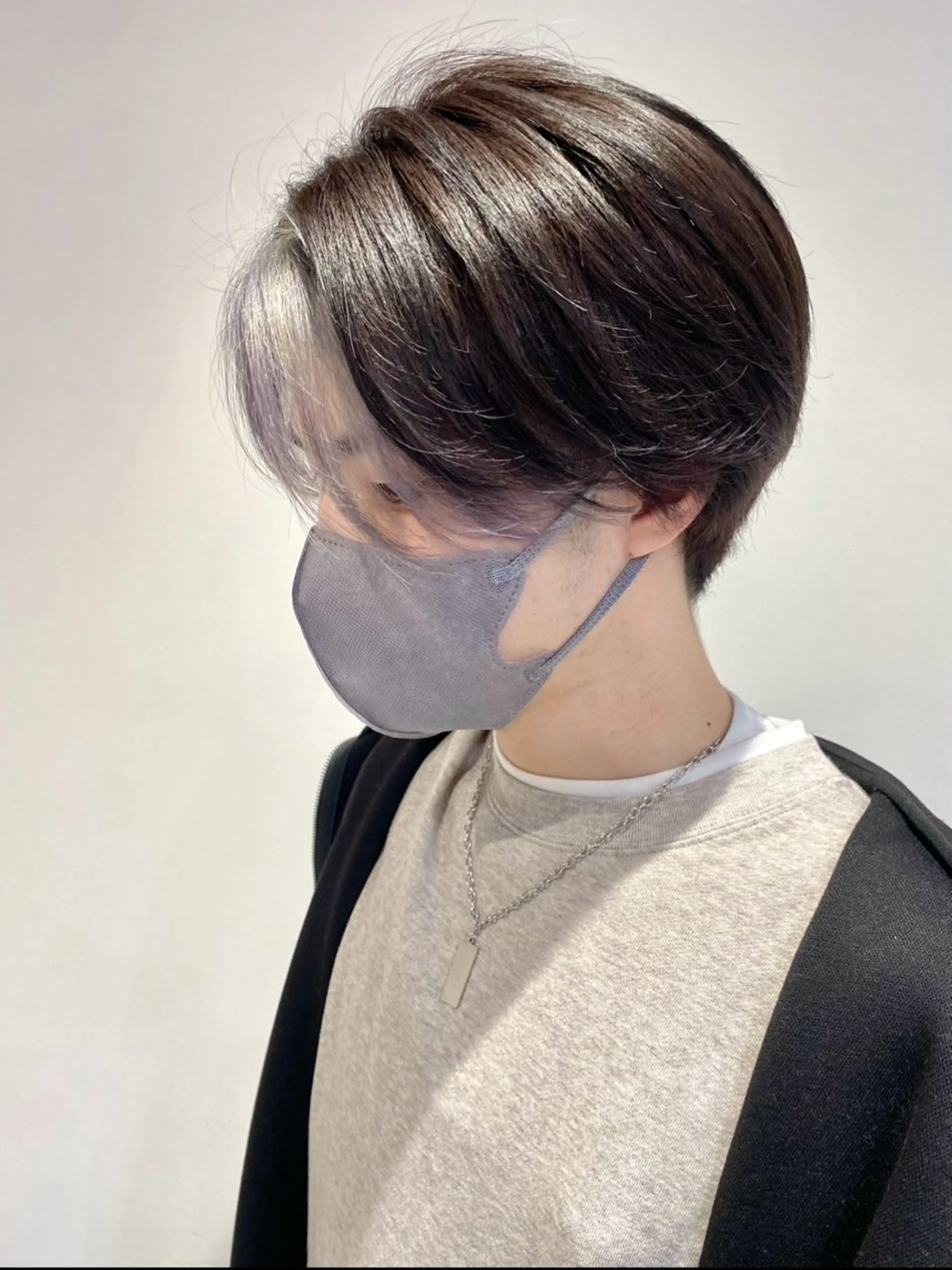 カラー メンズ 流行りのレイヤーカッ ト得意💖akariのヘアスタイル
