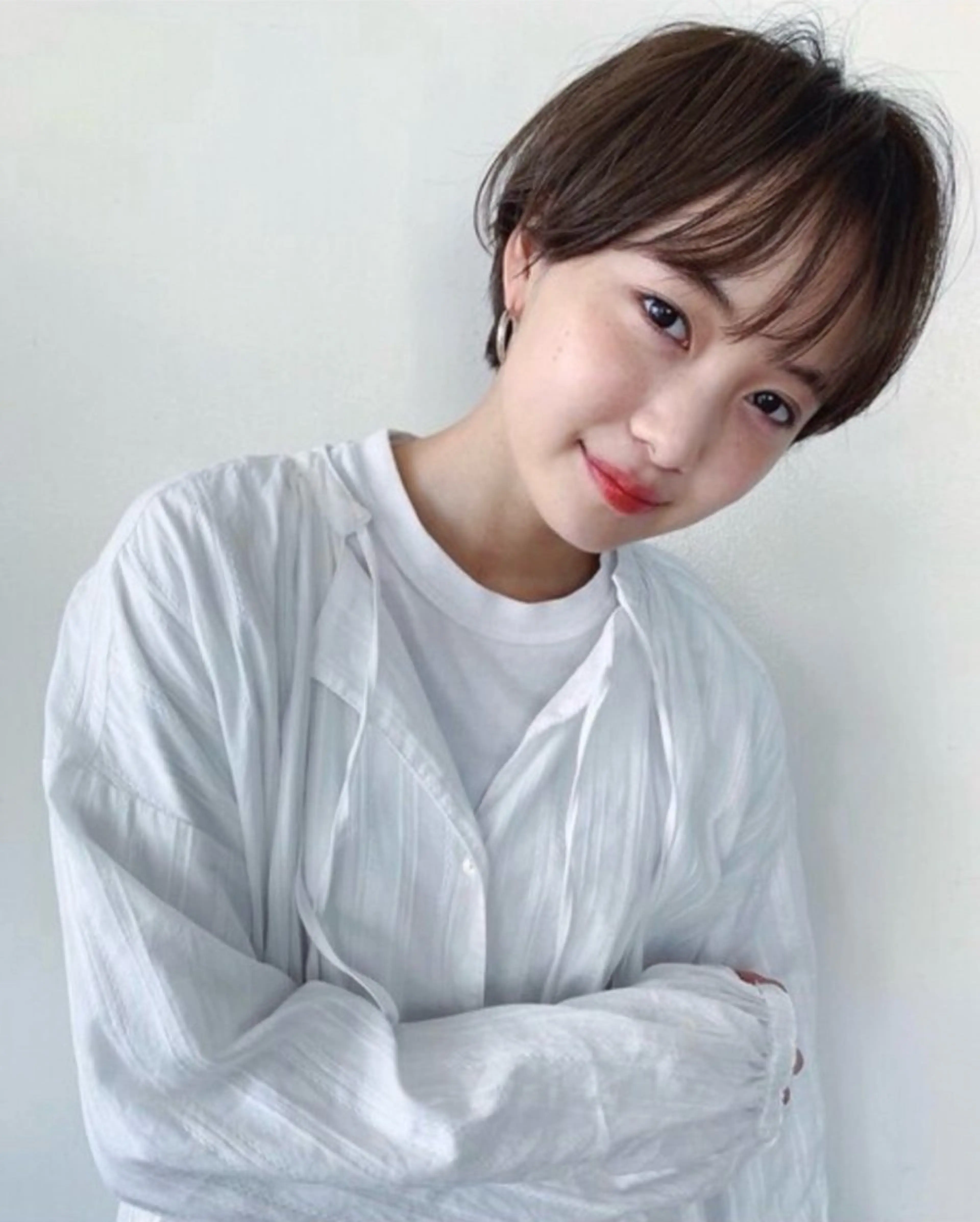 ショート カラー ショートヘア ダメージレス美容師 🌱水島侑理のヘアスタイル