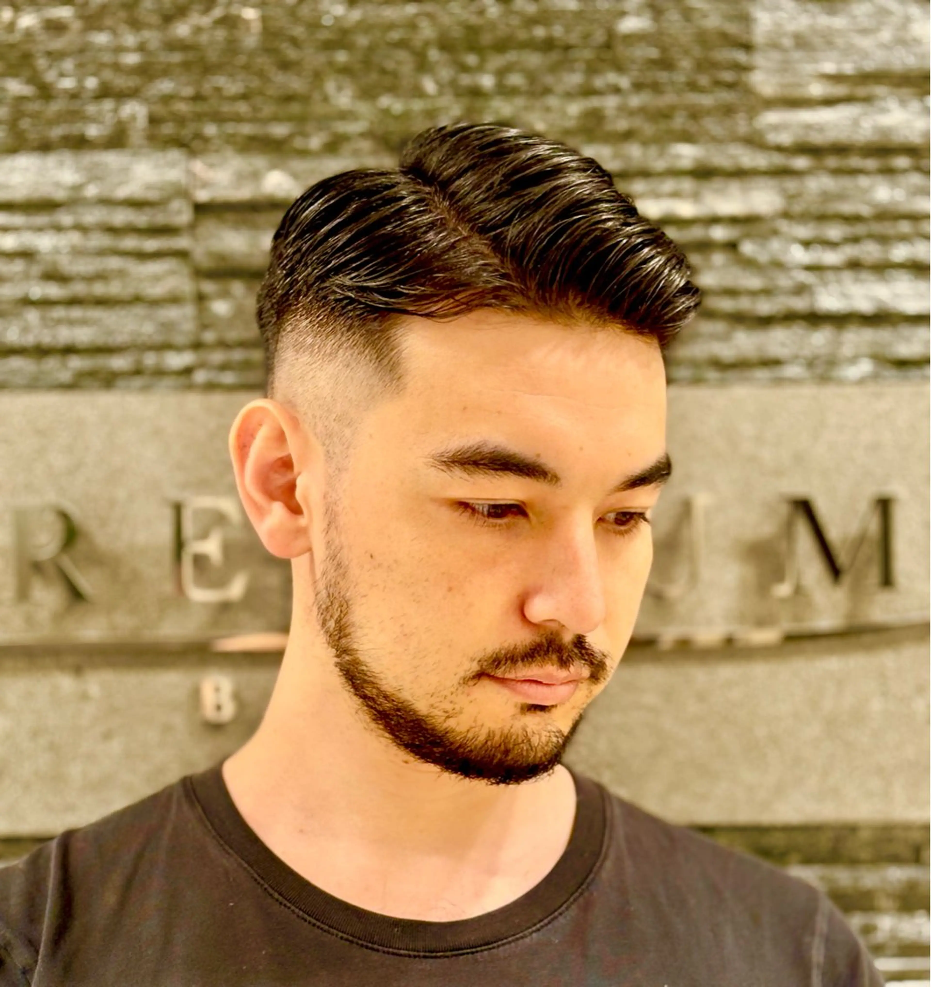ショート メンズ フェードカット 七三 藤沼 唯斗※注意事項必読※のヘアスタイル